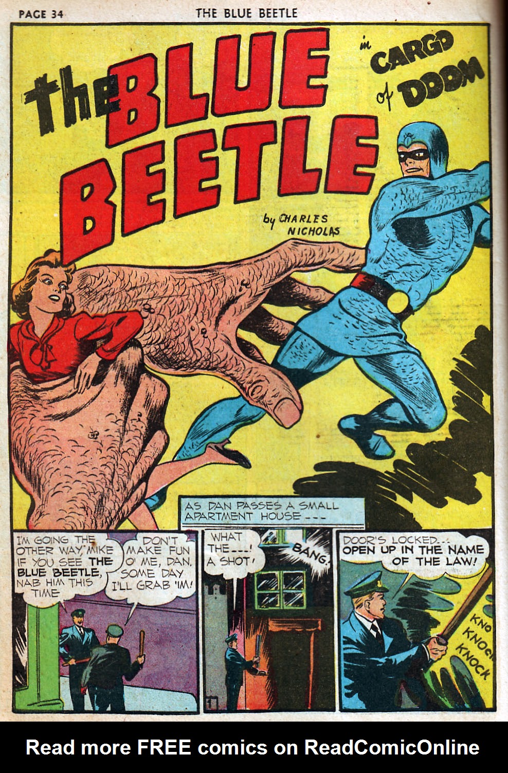 Read online The Blue Beetle comic -  Issue #11 - 36