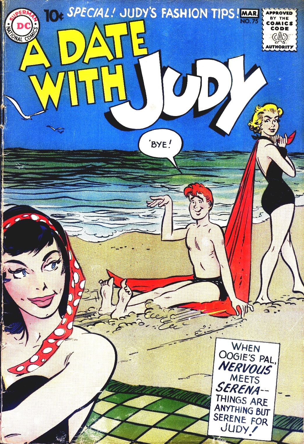 Read online A Date with Judy comic -  Issue #75 - 1