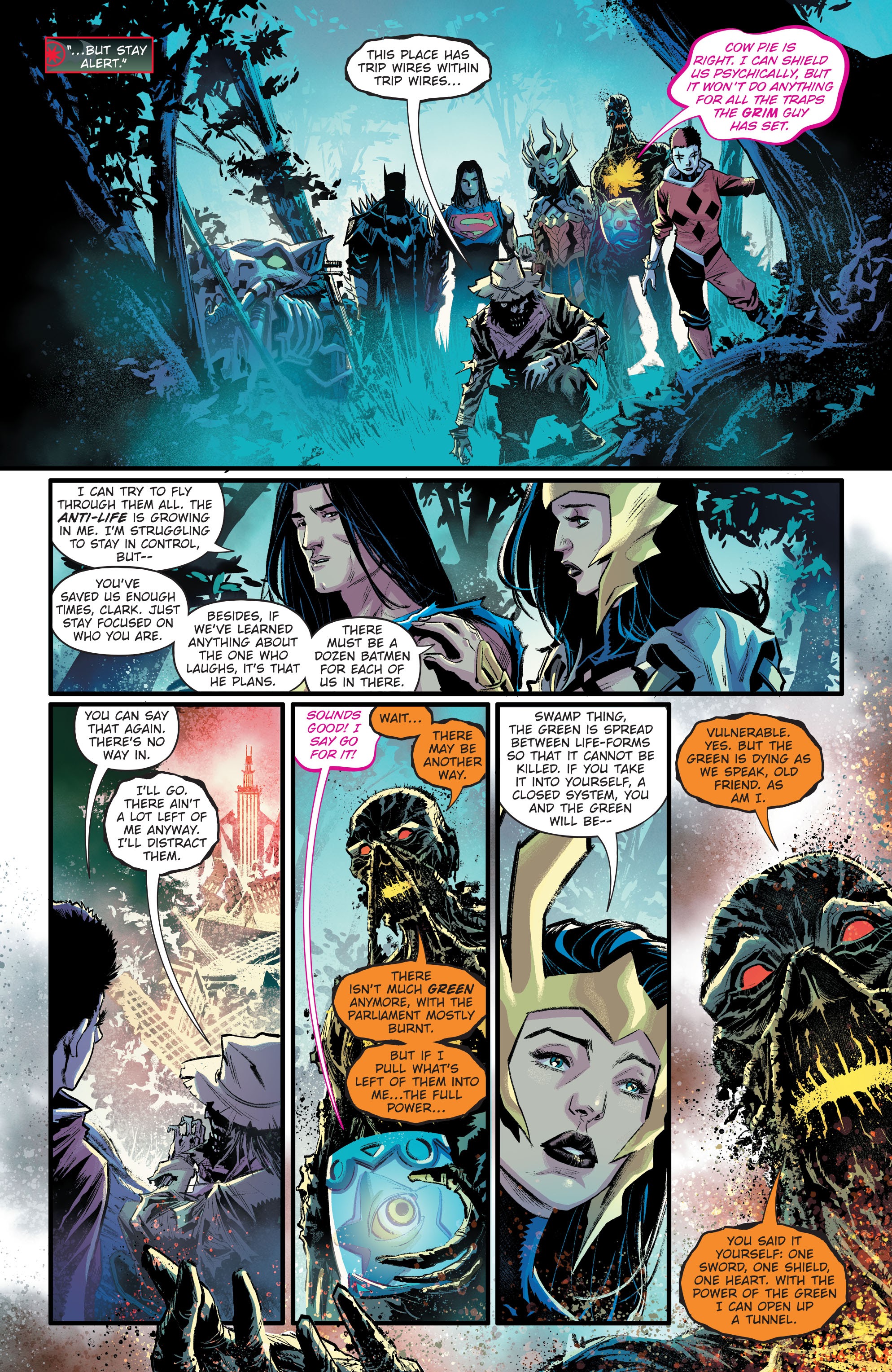 Read online Dark Nights: Death Metal comic -  Issue # _Trinity Crisis - 10