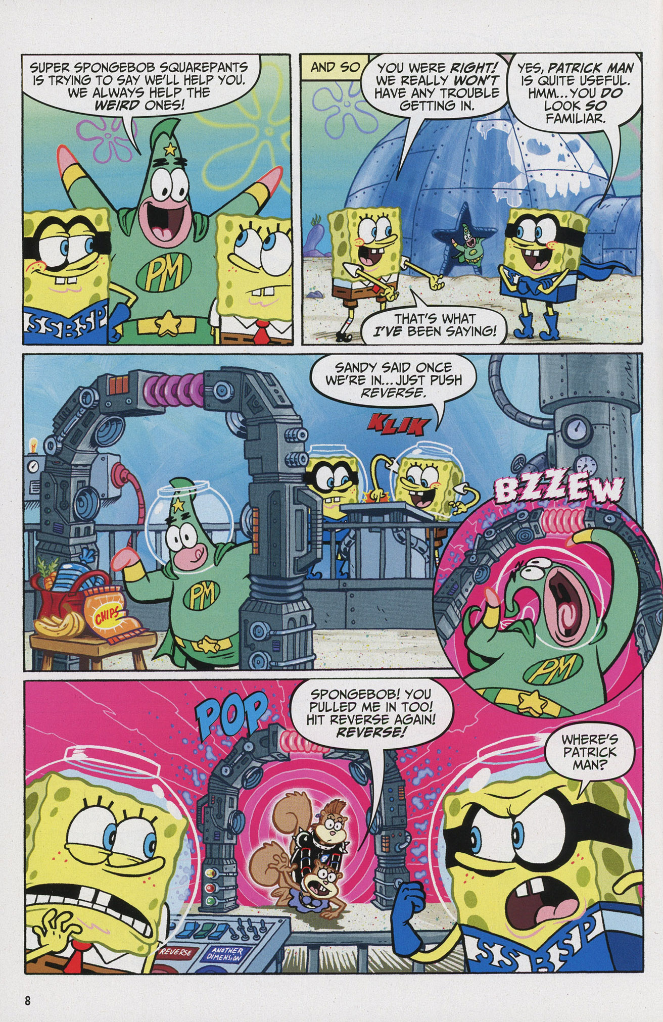 Read online SpongeBob Comics comic -  Issue #6 - 10