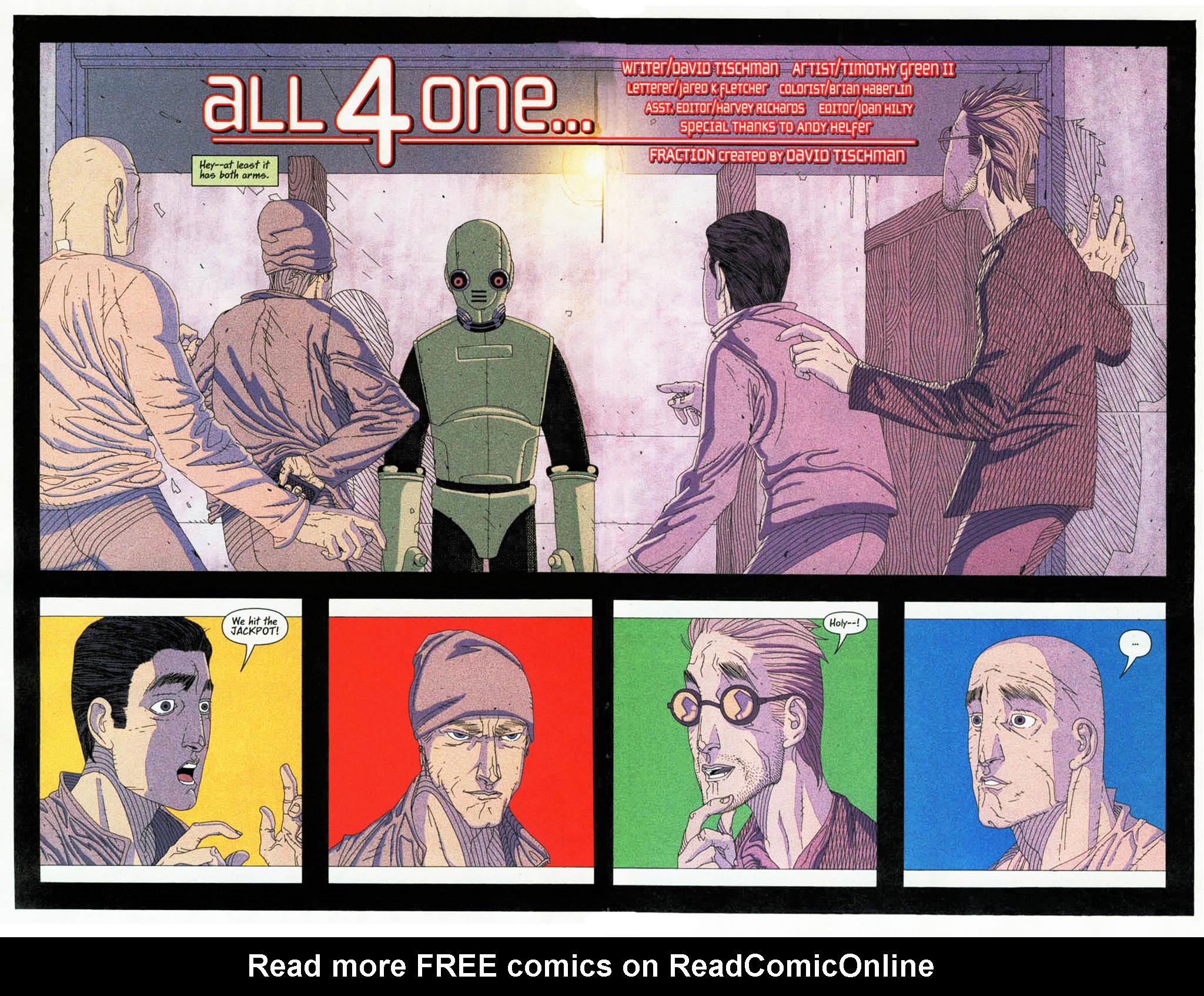 Read online Fraction comic -  Issue #1 - 7