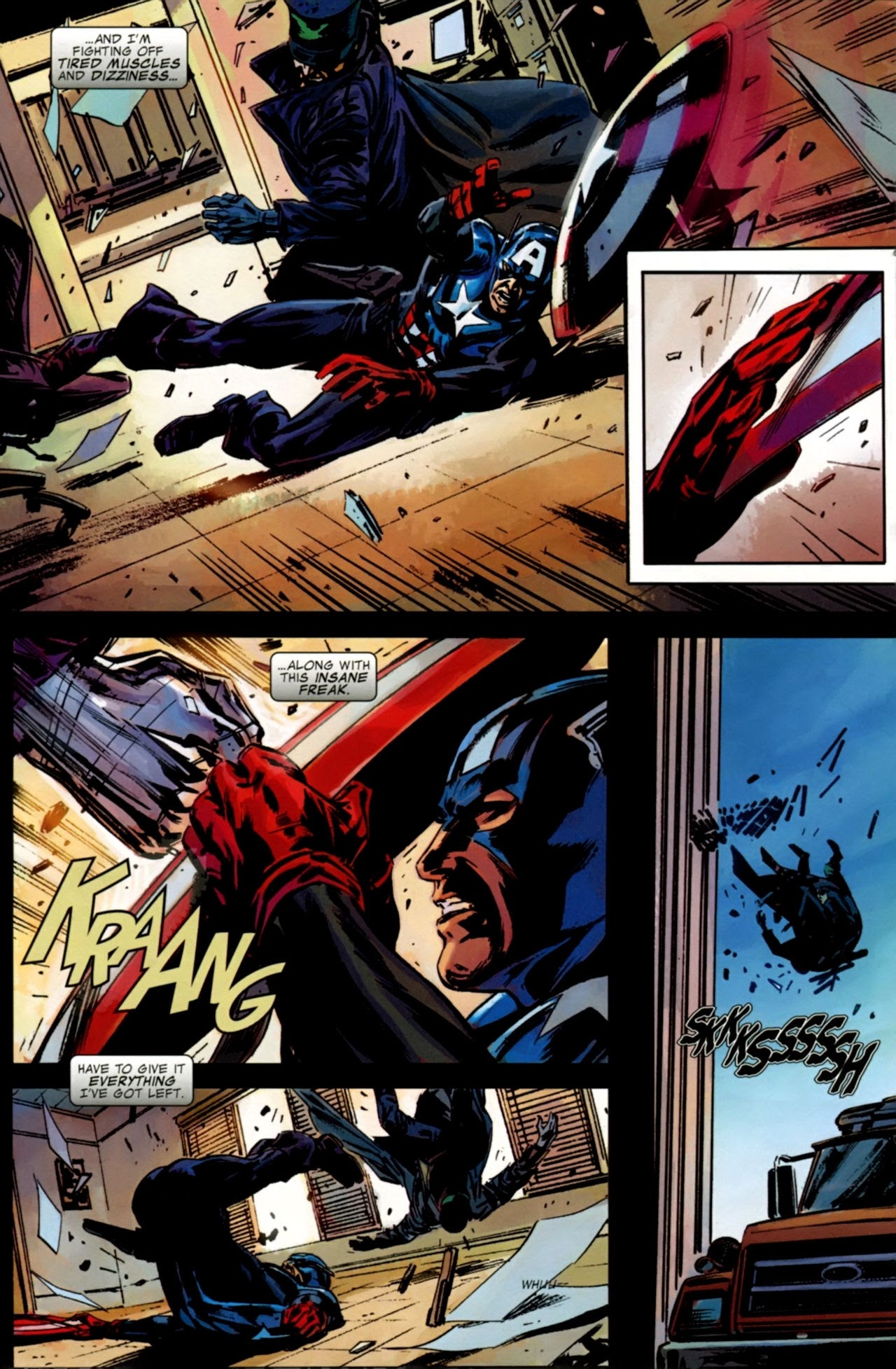 Read online Captain America (1968) comic -  Issue #607 - 12