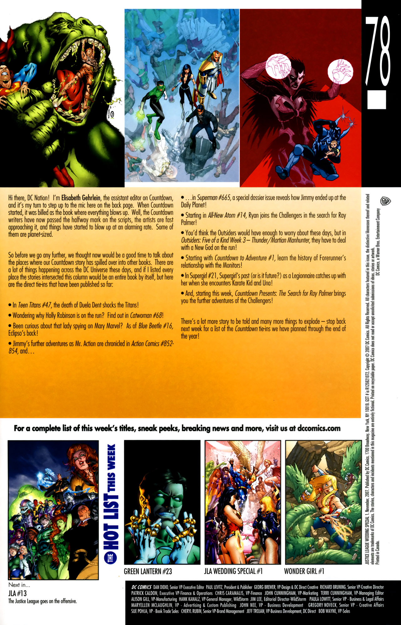 Read online Justice League Wedding Special comic -  Issue # Full - 38