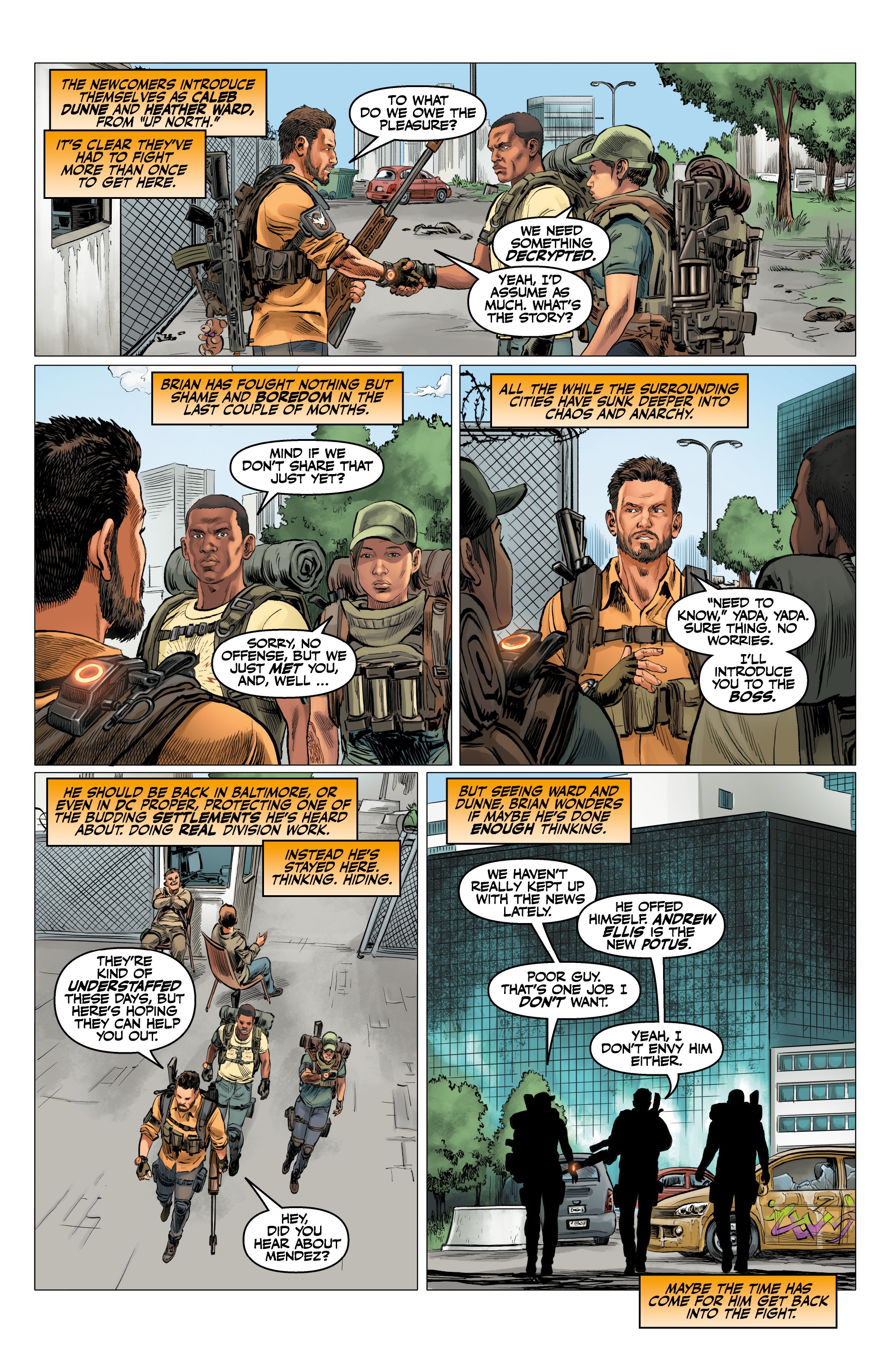 Read online Tom Clancy's The Division: Extremis Malis comic -  Issue #3 - 4