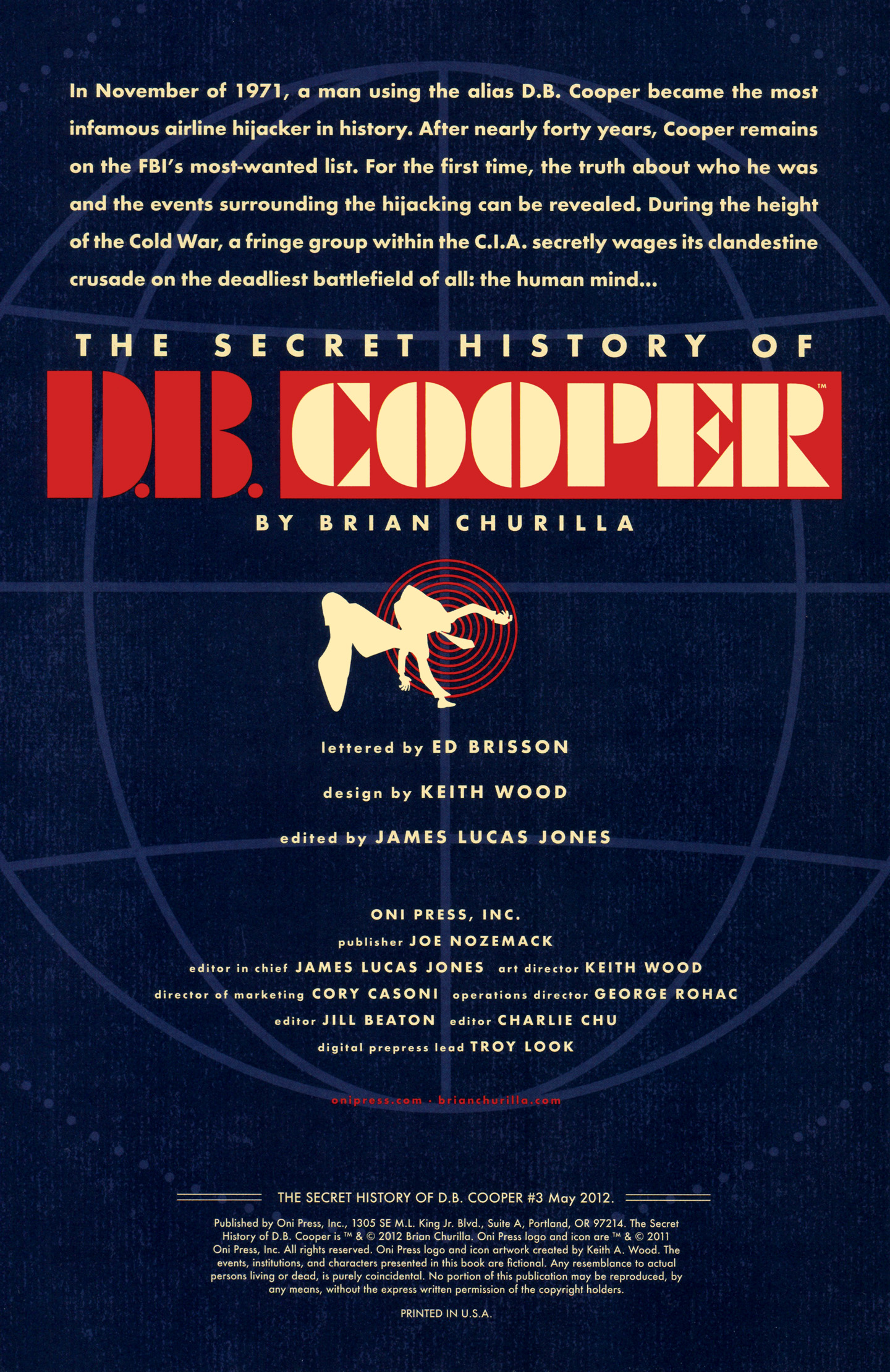 Read online The Secret History of D.B. Cooper comic -  Issue #3 - 2