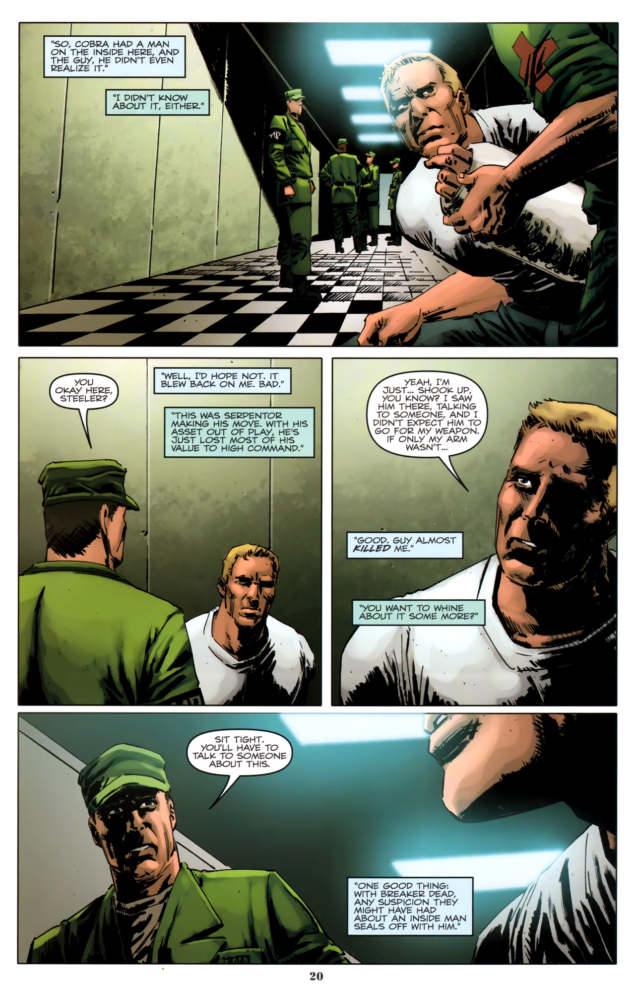 Read online G.I. Joe Cobra (2011) comic -  Issue #4 - 23