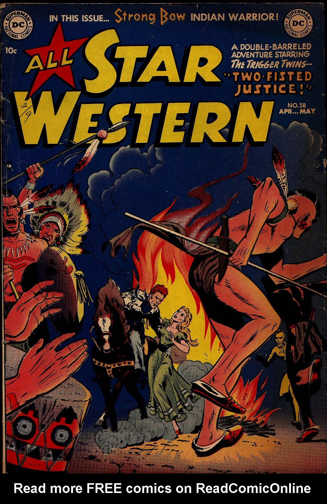 Read online All-Star Western (1951) comic -  Issue #58 - 1