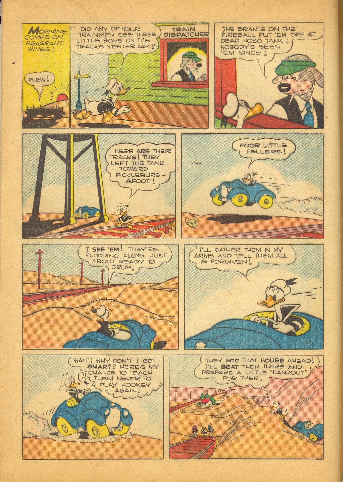 Read online Walt Disney's Comics and Stories comic -  Issue #72 - 10