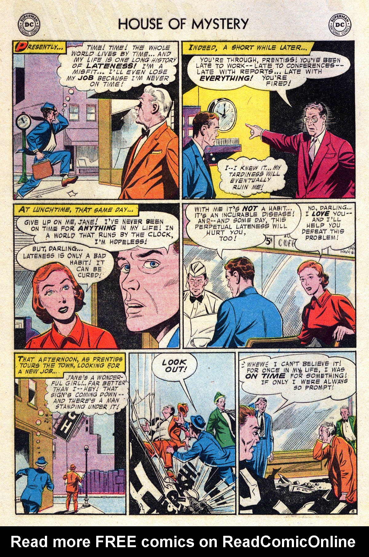 Read online House of Mystery (1951) comic -  Issue #78 - 4