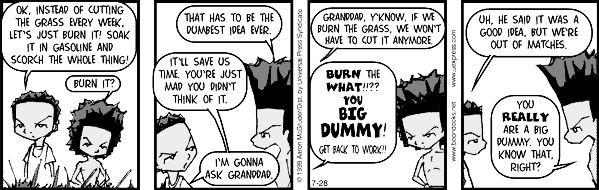 Read online The Boondocks Collection comic -  Issue # Year 1999 - 101