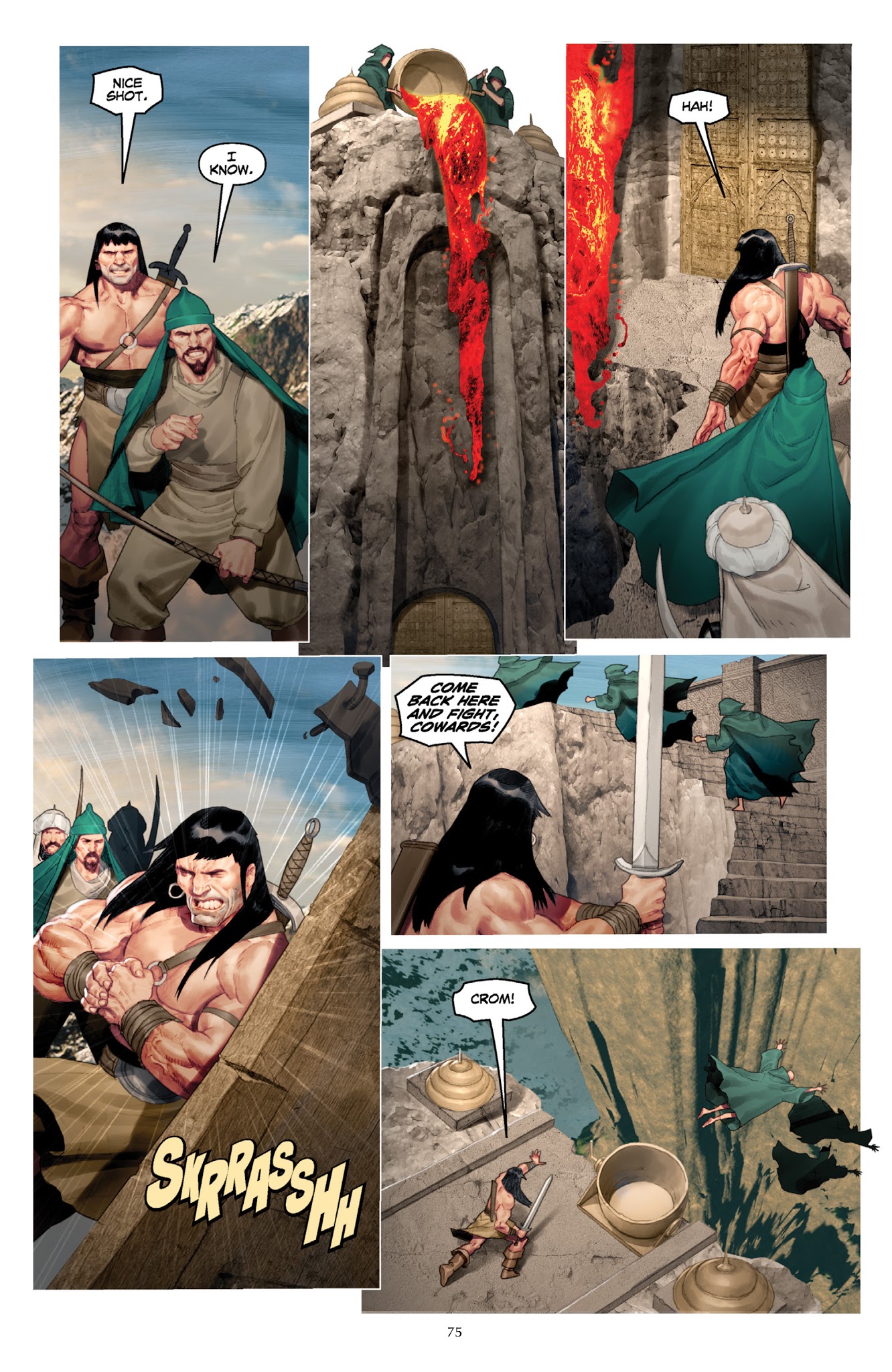 Read online Conan and the People of the Black Circle comic -  Issue # _TPB - 77