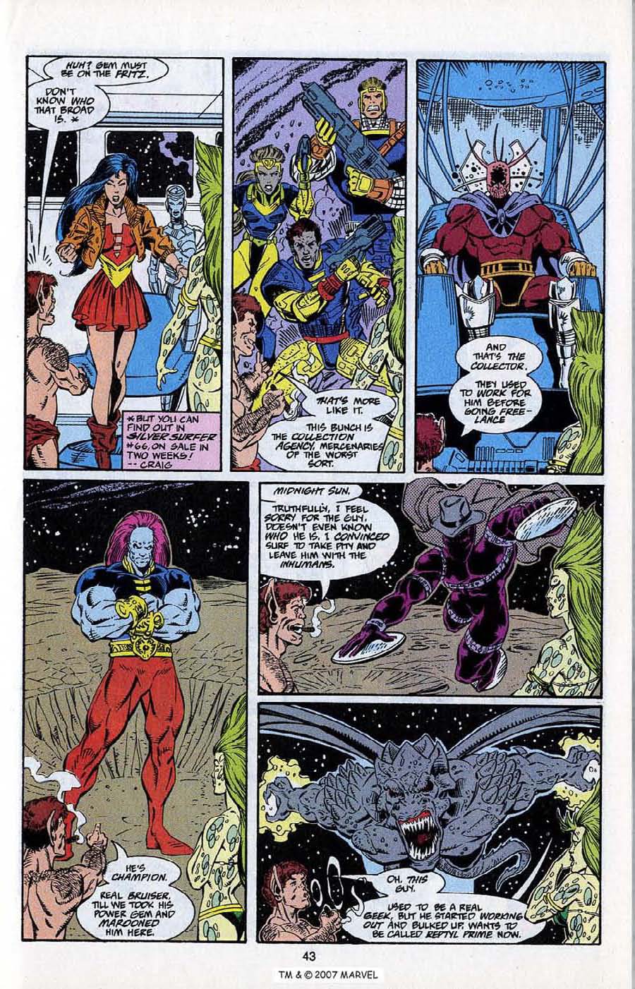 Read online Silver Surfer (1987) comic -  Issue # _Annual 5 - 45