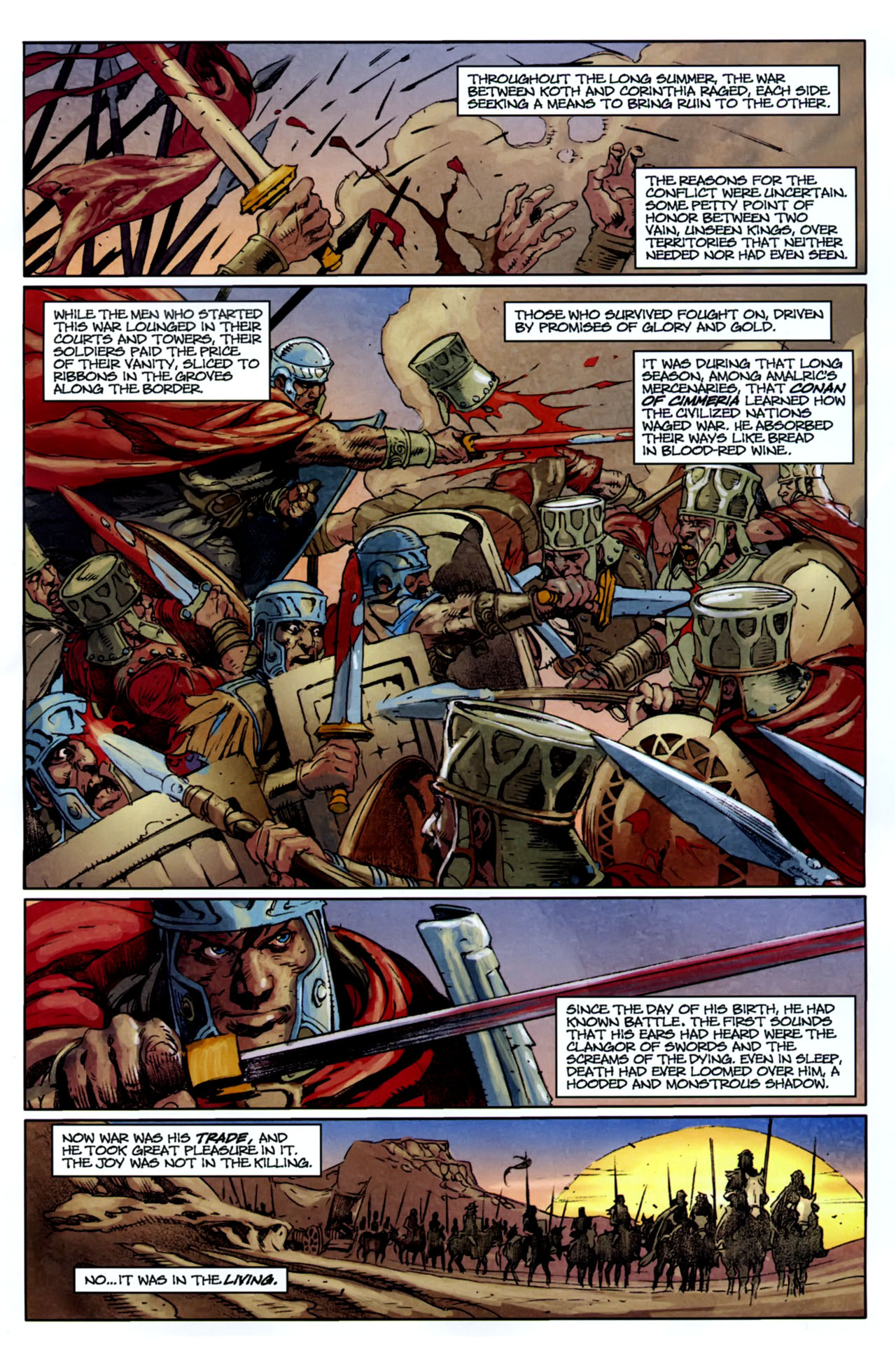 Read online Conan The Cimmerian comic -  Issue #9 - 3