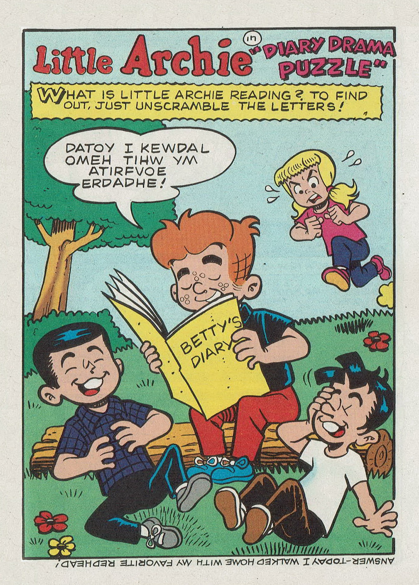 Read online Archie's Pals 'n' Gals Double Digest Magazine comic -  Issue #77 - 79