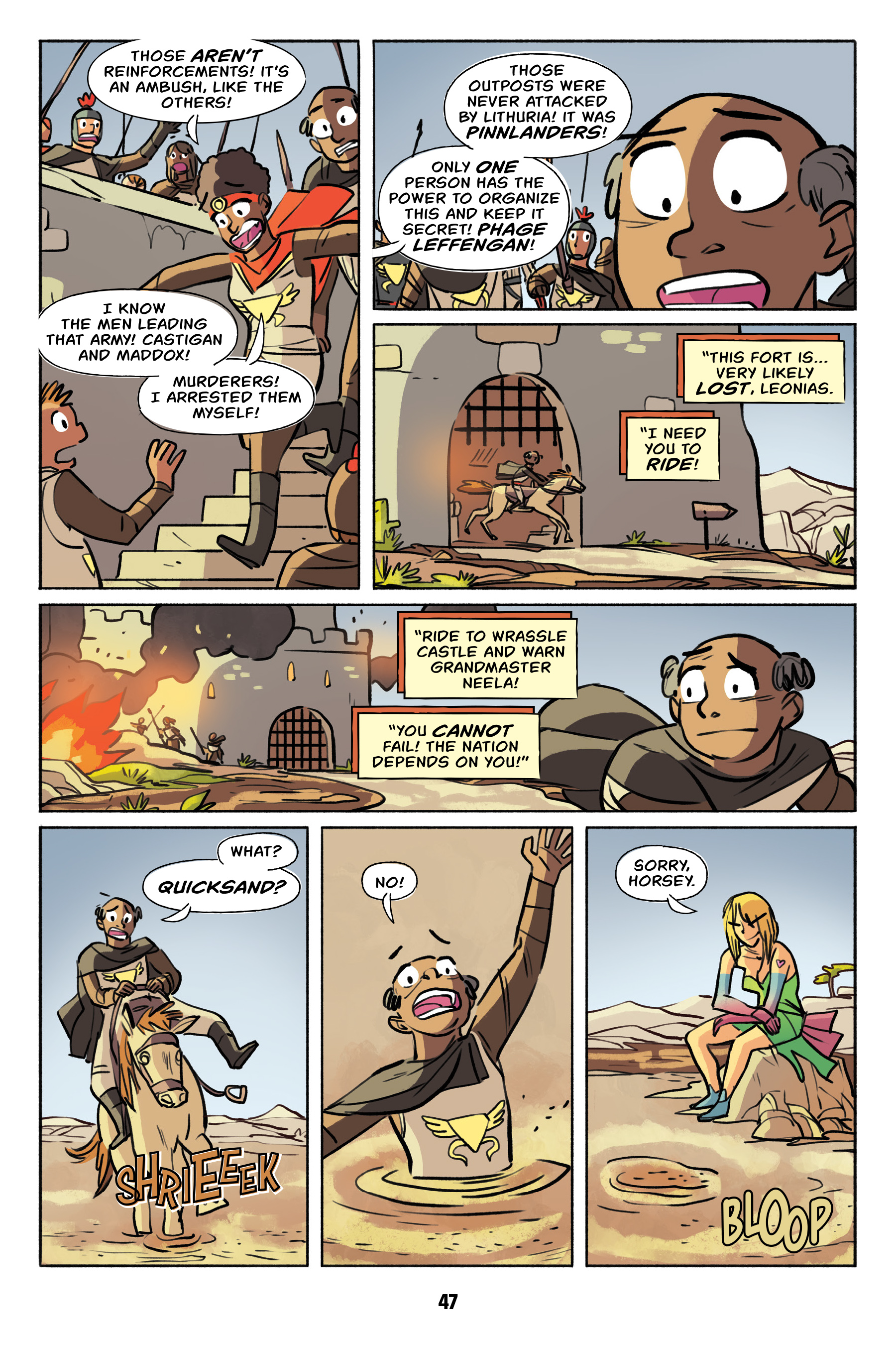 Read online Wrassle Castle comic -  Issue #2 - 47