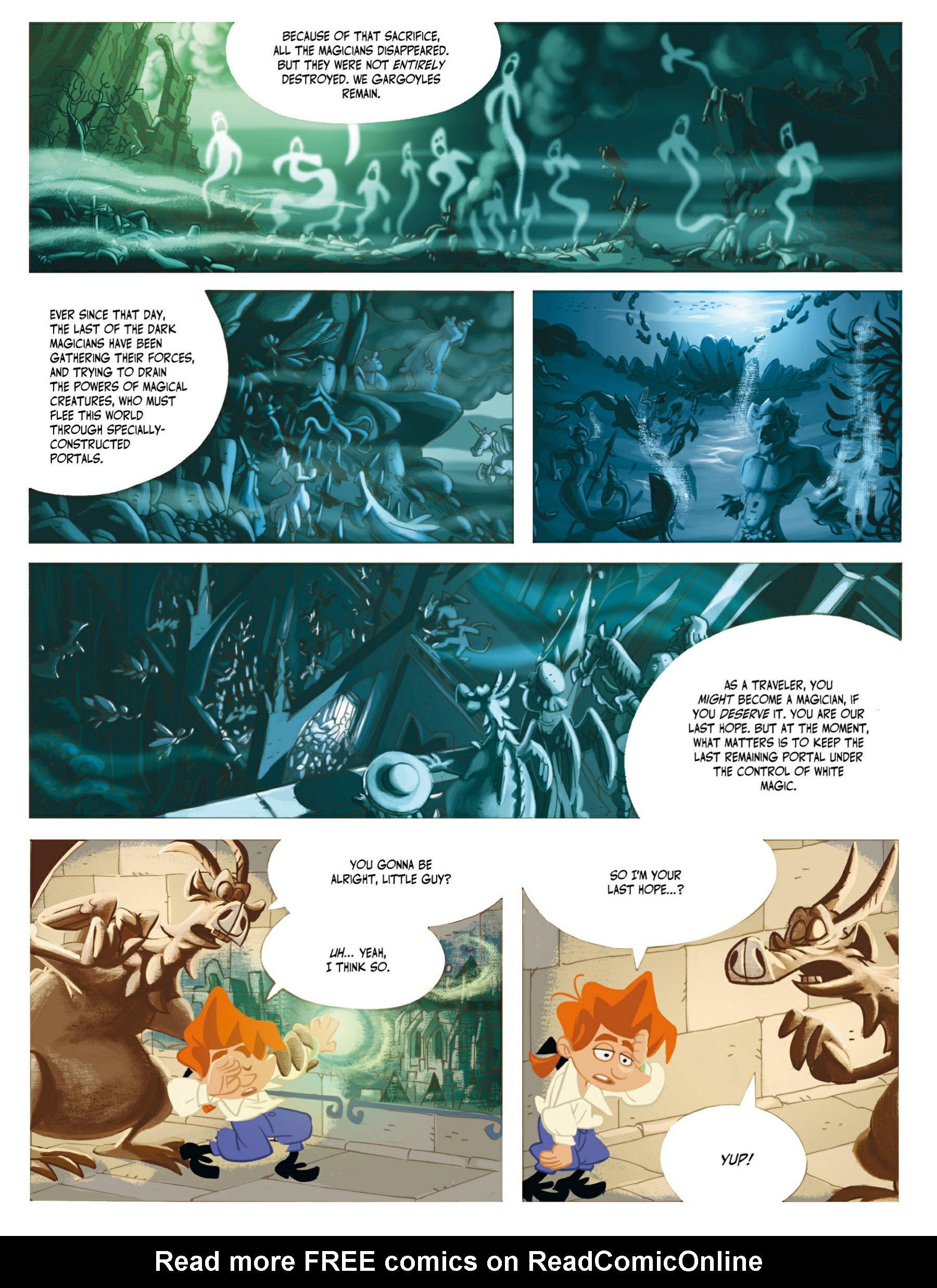 Read online Gregory and the Gargoyles comic -  Issue #2 - 15