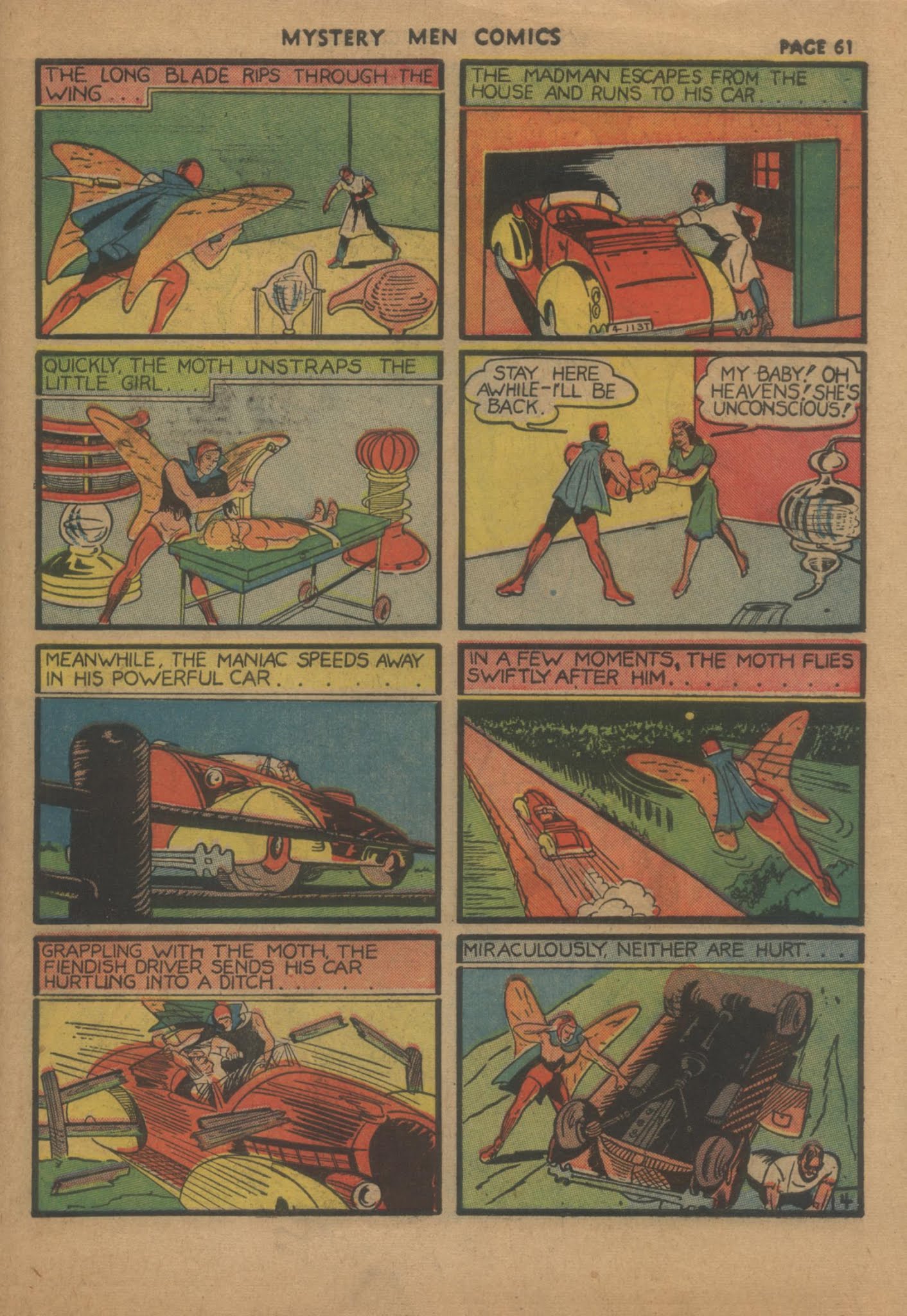 Read online Mystery Men Comics comic -  Issue #9 - 63