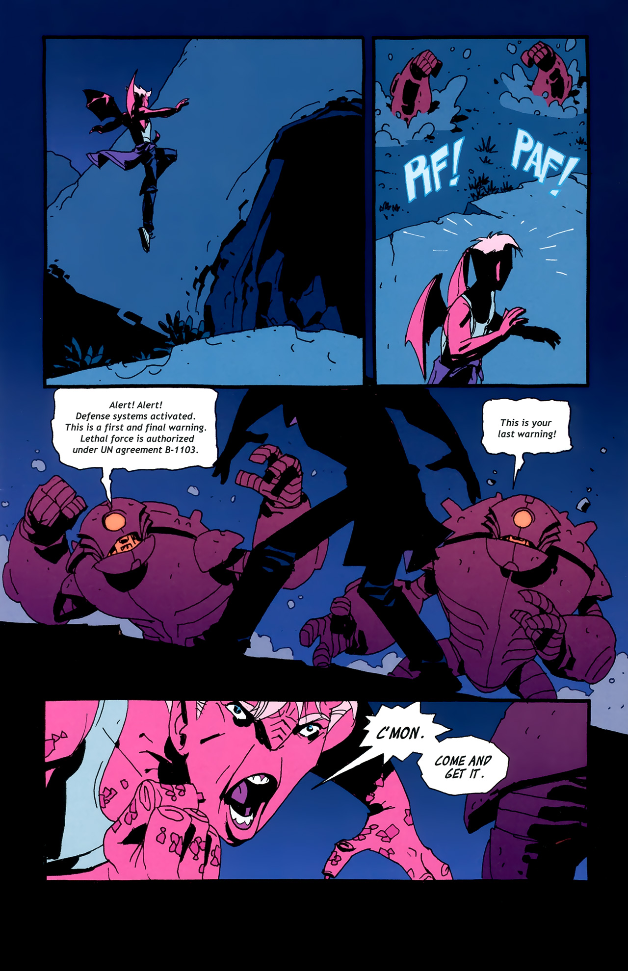 Read online FireBreather: Holmgang comic -  Issue #1 - 34