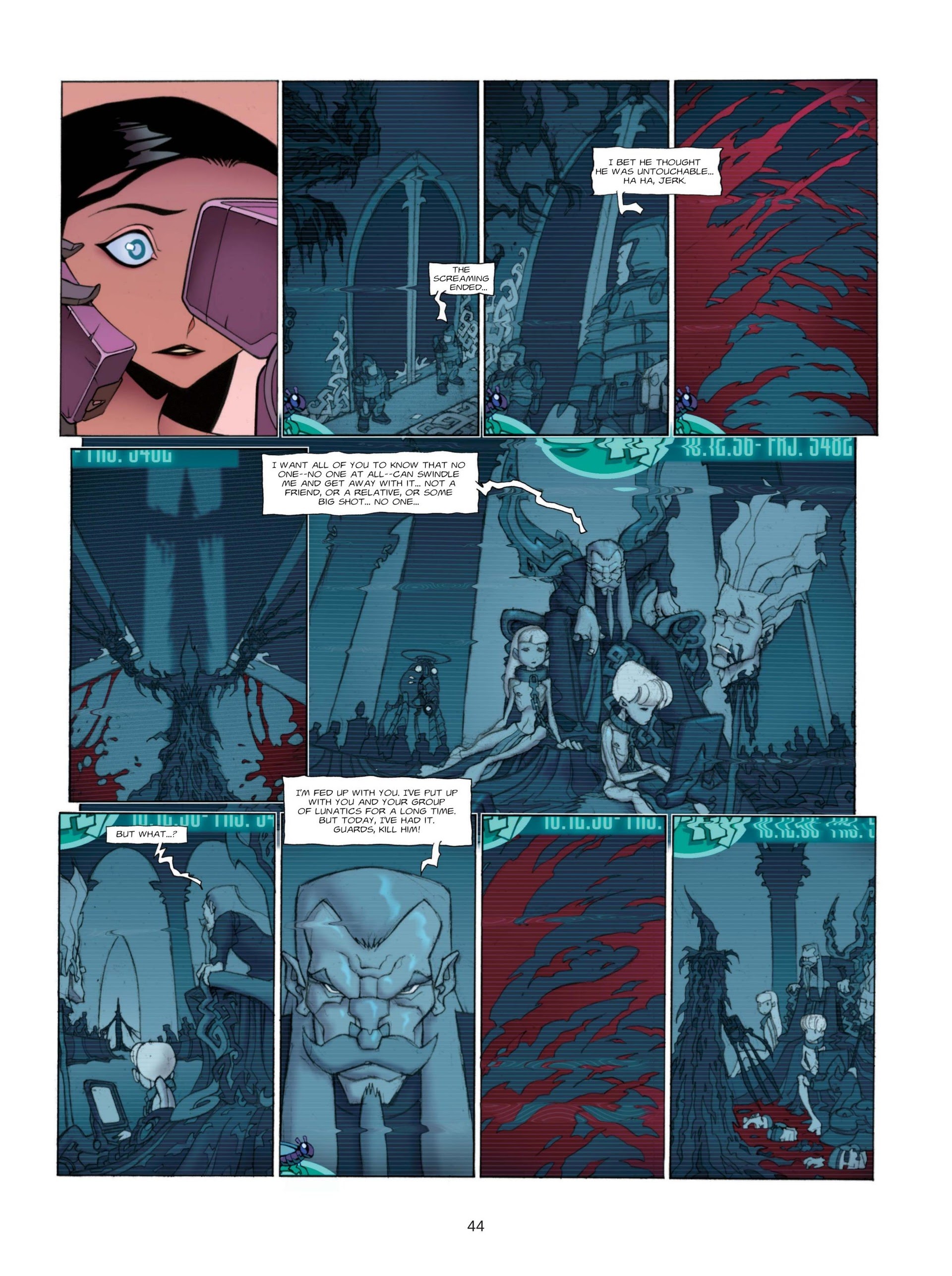 Read online Genetic Grunge comic -  Issue #1 - 46