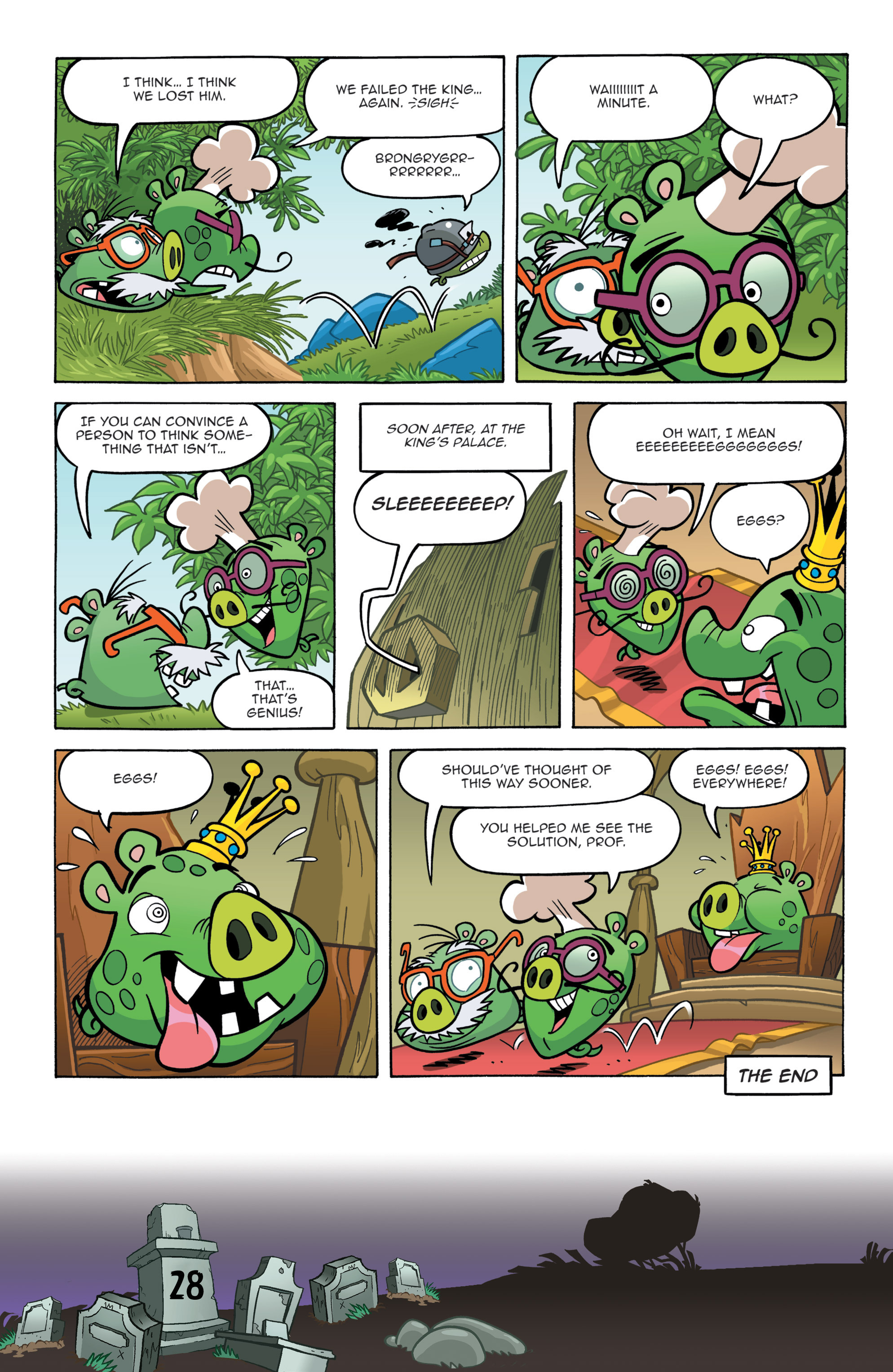 Read online Angry Birds Comics (2016) comic -  Issue #10 - 30