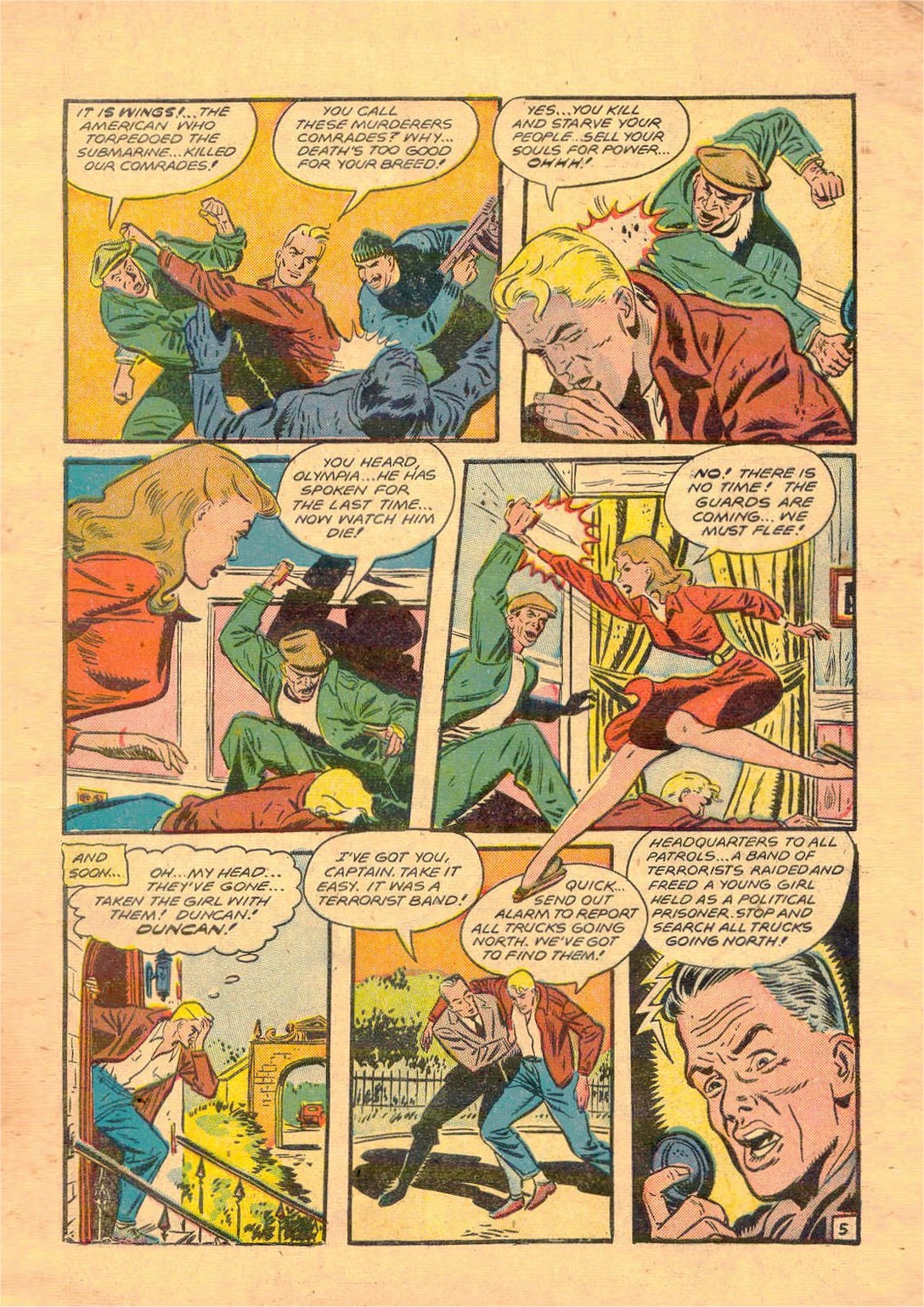 Read online Wings Comics comic -  Issue #99 - 7