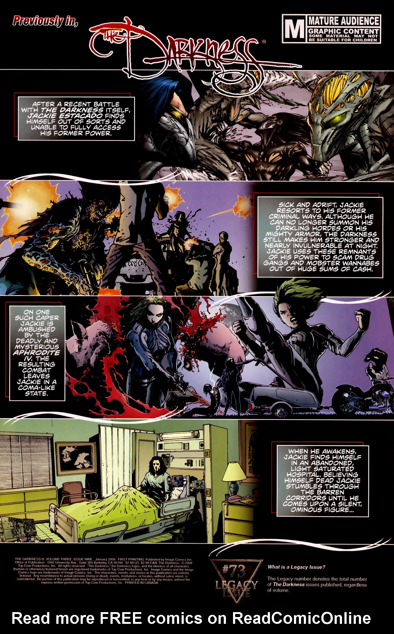 Read online The Darkness (2007) comic -  Issue #9 - 3