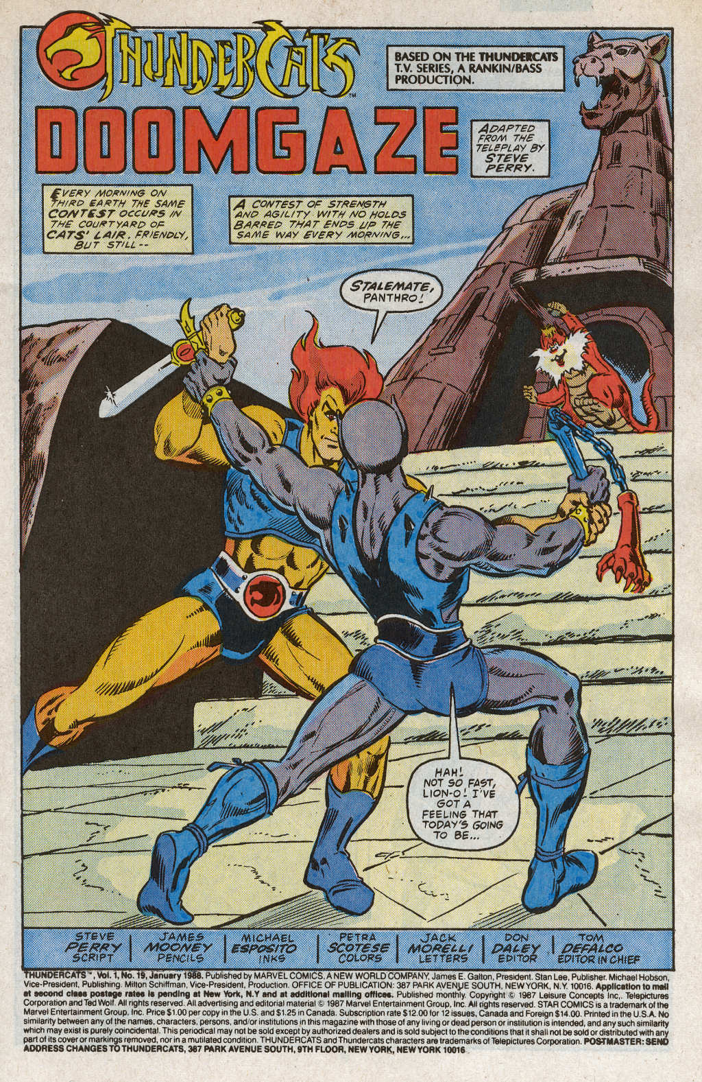 Read online ThunderCats (1985) comic -  Issue #19 - 3
