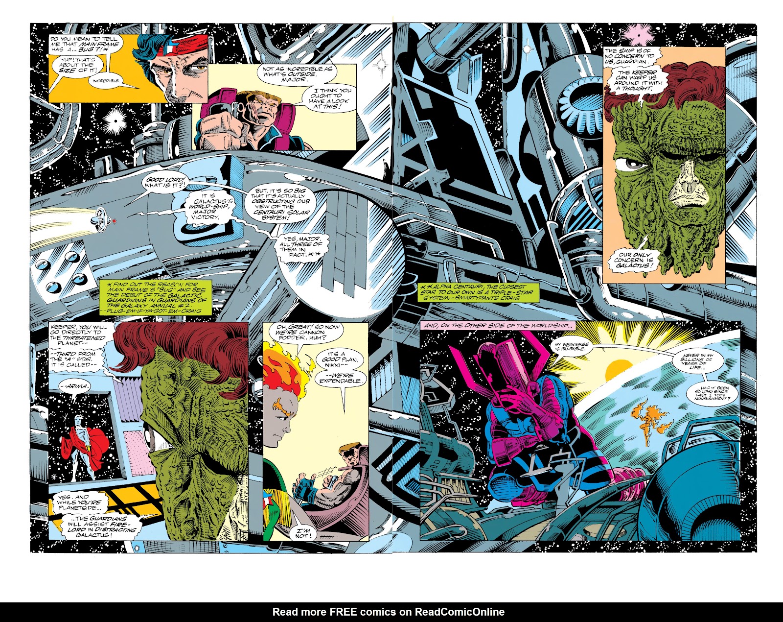 <{ $series->title }} issue TPB Guardians of the Galaxy by Jim Valentino 3 (Part 2) - Page 1