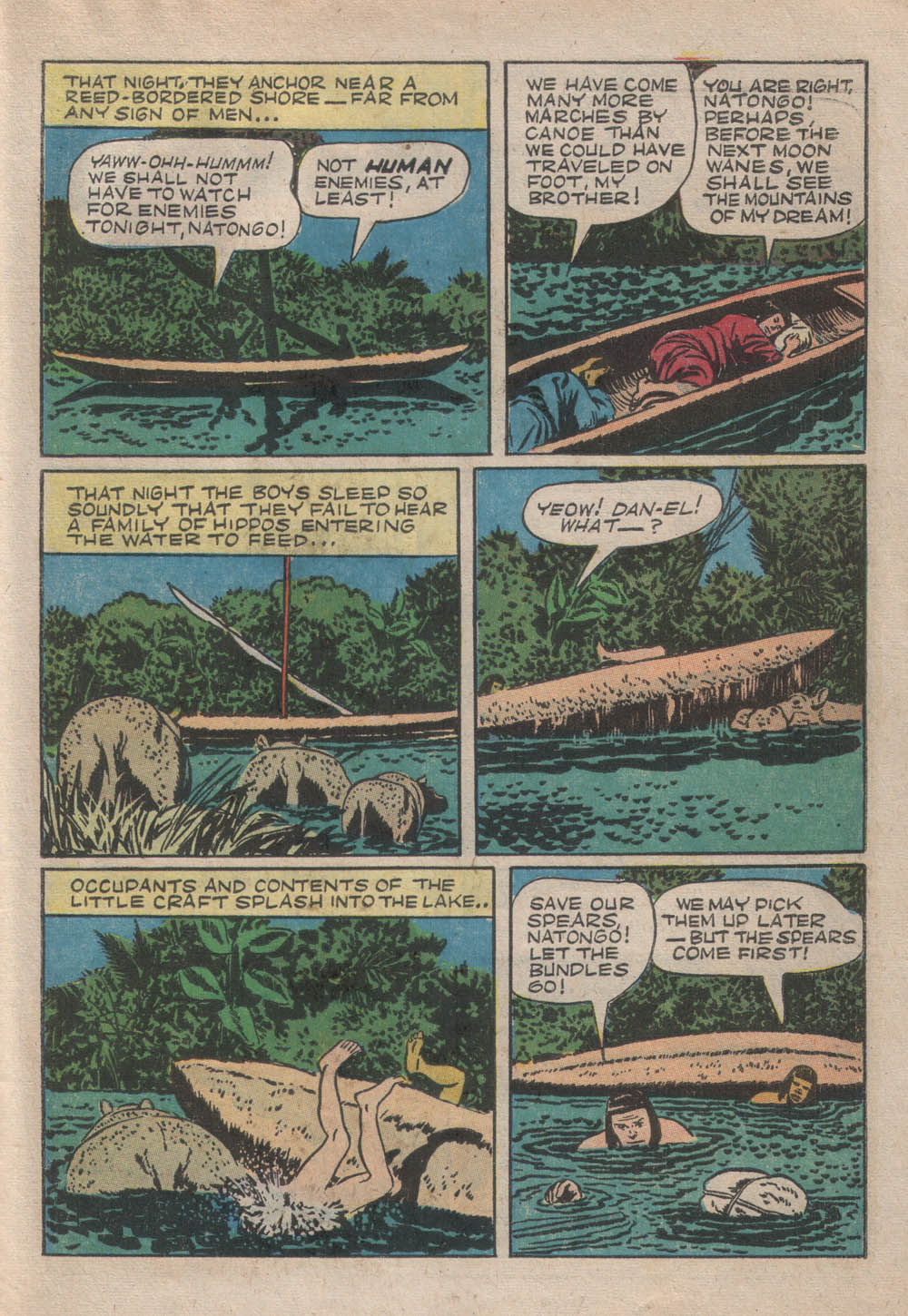 Read online Tarzan (1948) comic -  Issue #35 - 31