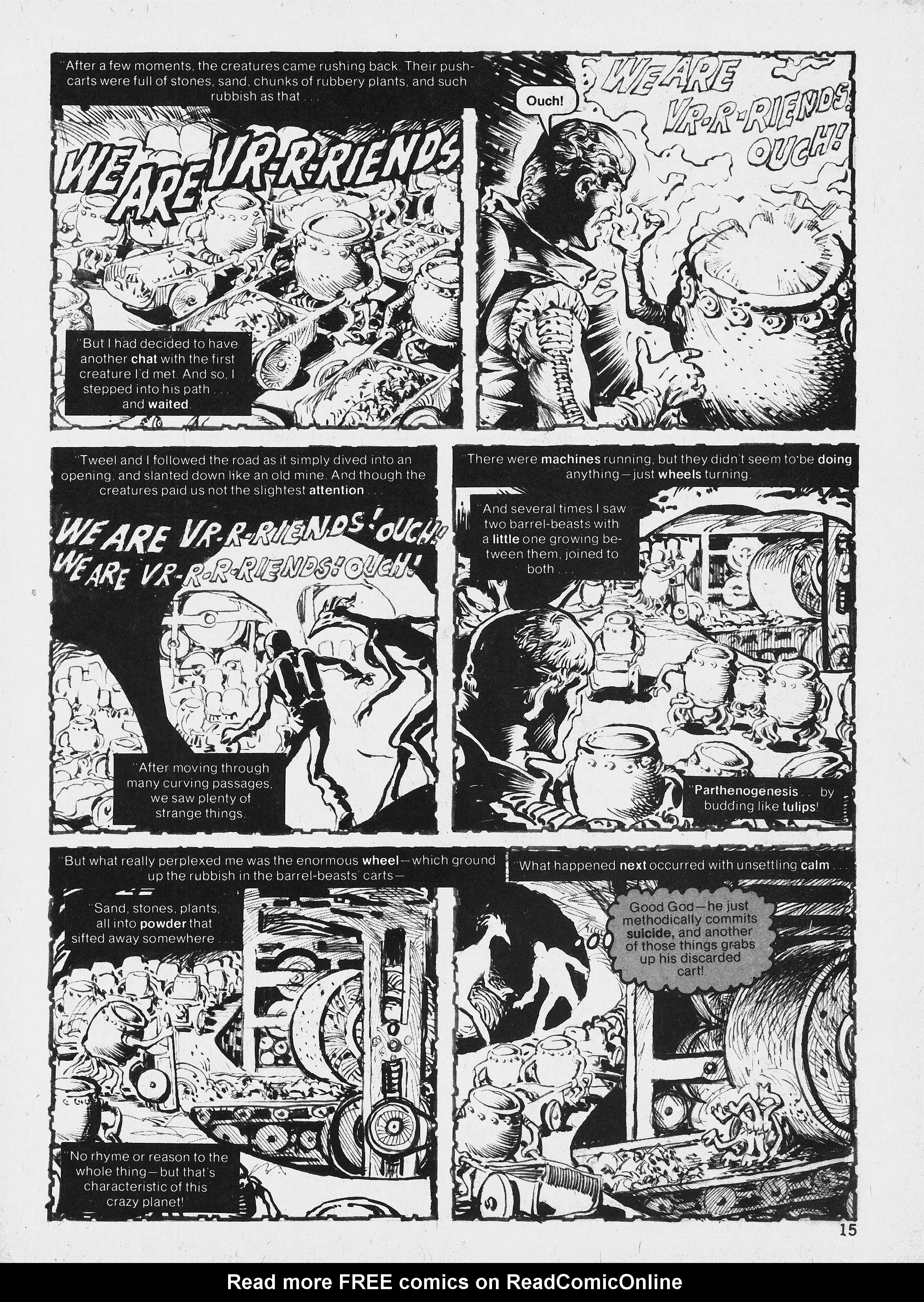 Read online Unknown Worlds of Science Fiction Giant Size Special comic -  Issue # Full - 15