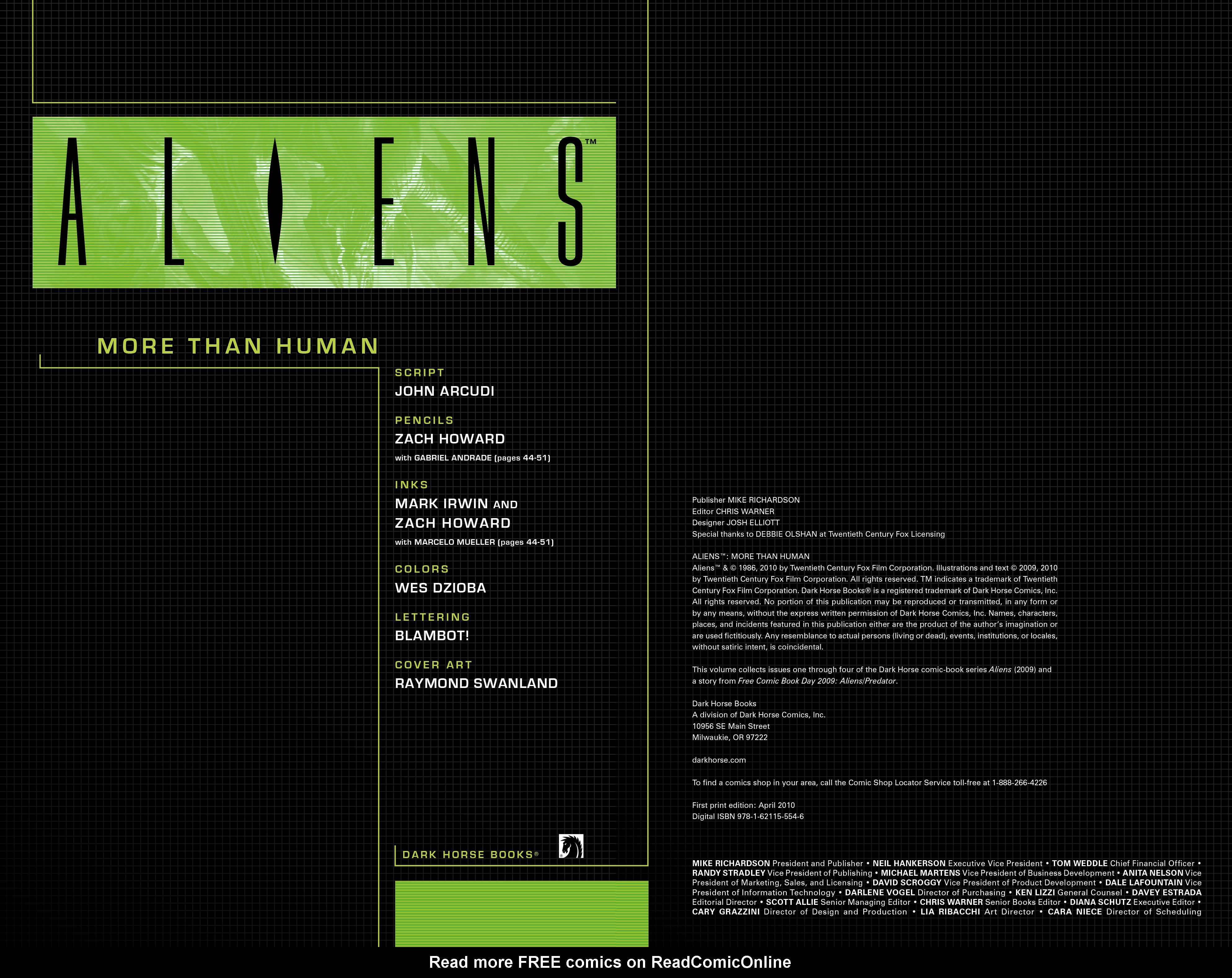 Read online Aliens (2009) comic -  Issue # TPB - 4
