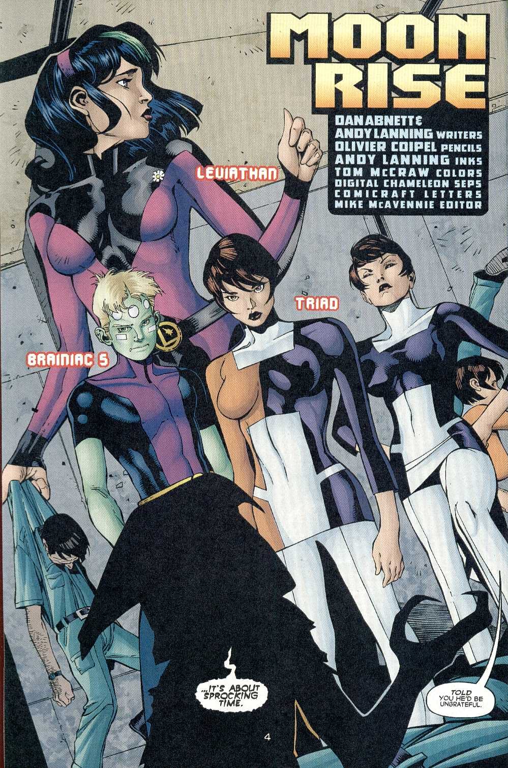 Read online The Legion comic -  Issue #4 - 5