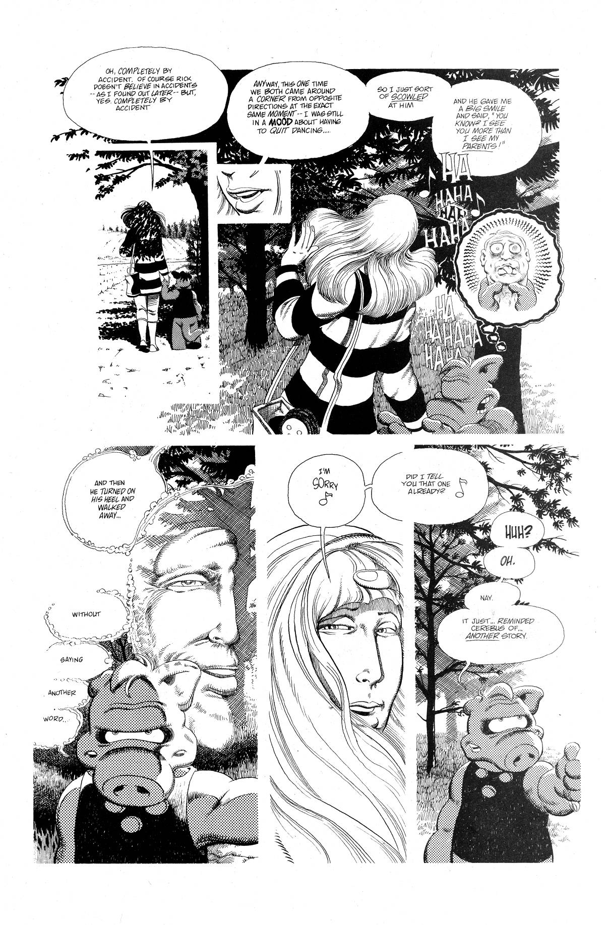 Read online Cerebus comic -  Issue #234 - 5