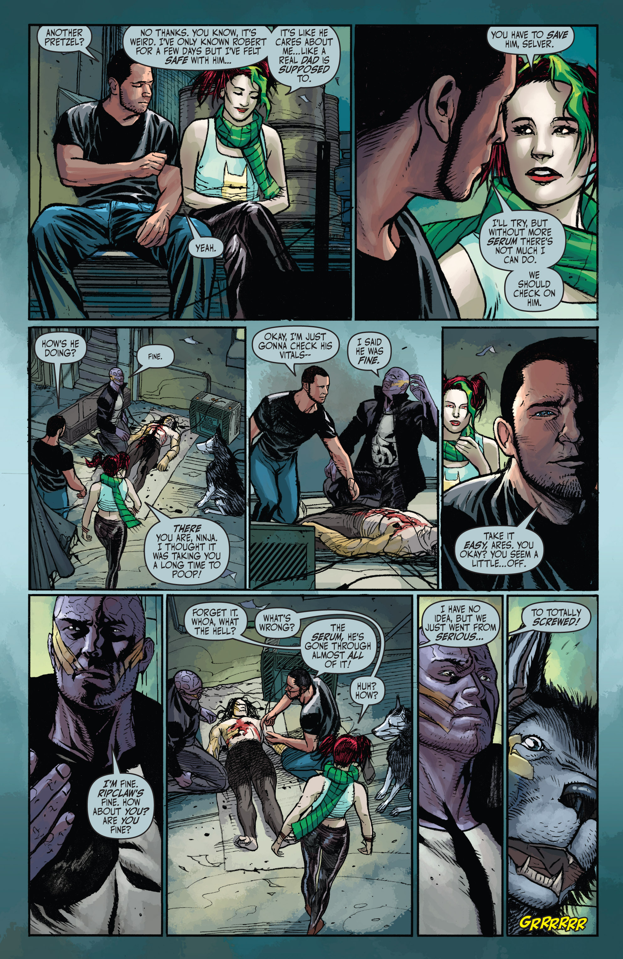Read online Cyberforce (2012) comic -  Issue #7 - 21