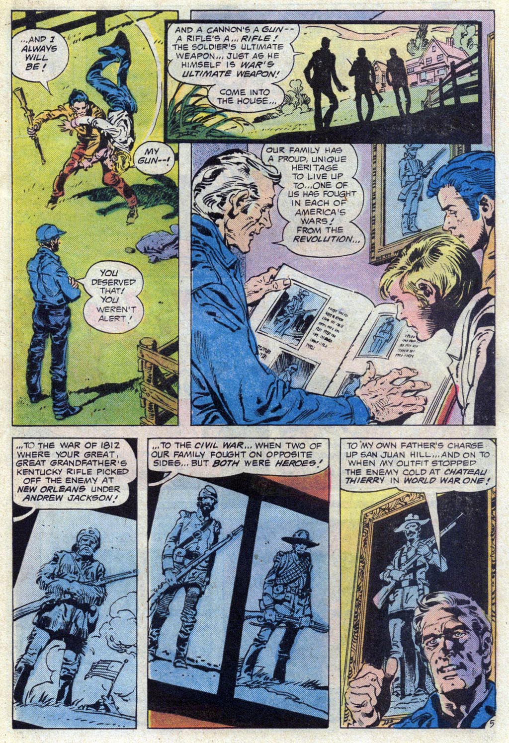 Read online Unknown Soldier (1977) comic -  Issue #205 - 6