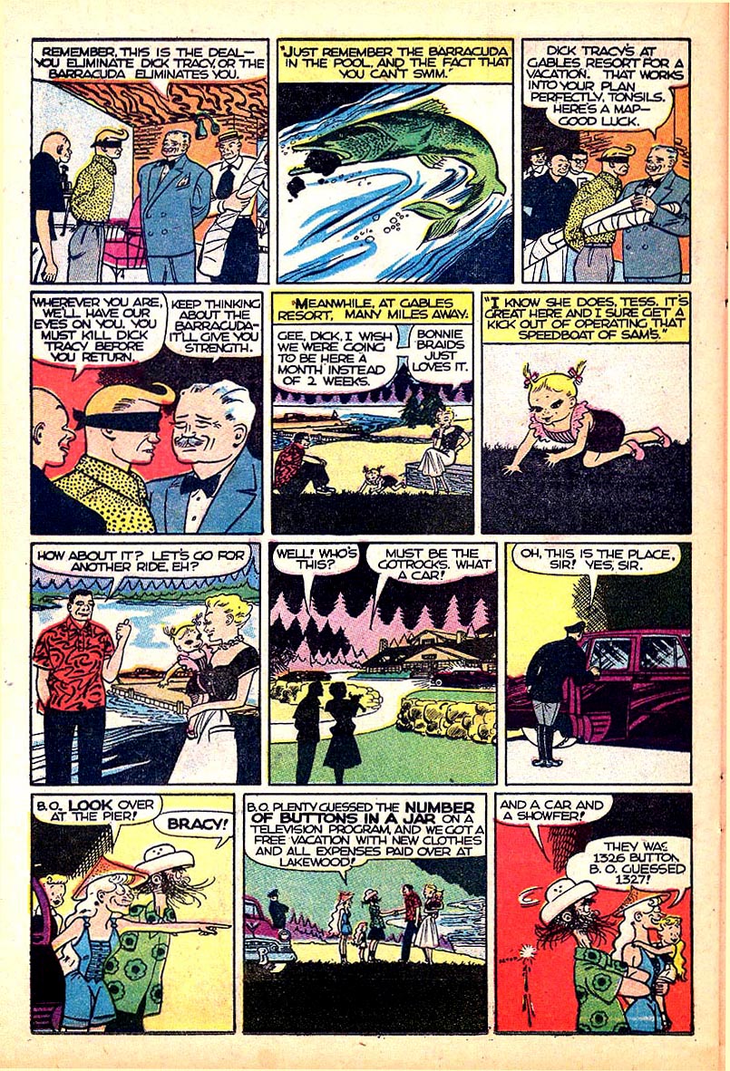 Read online Dick Tracy comic -  Issue #82 - 16