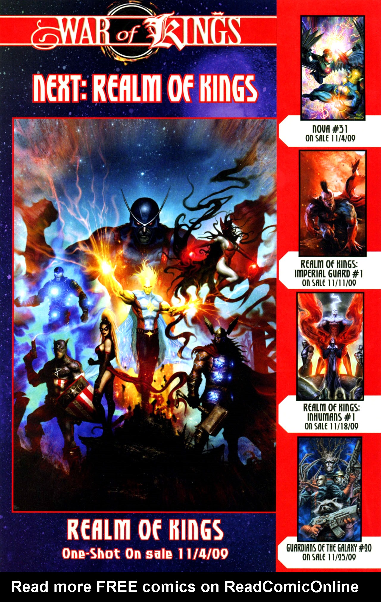 Read online War of Kings: Who Will Rule? comic -  Issue # Full - 29