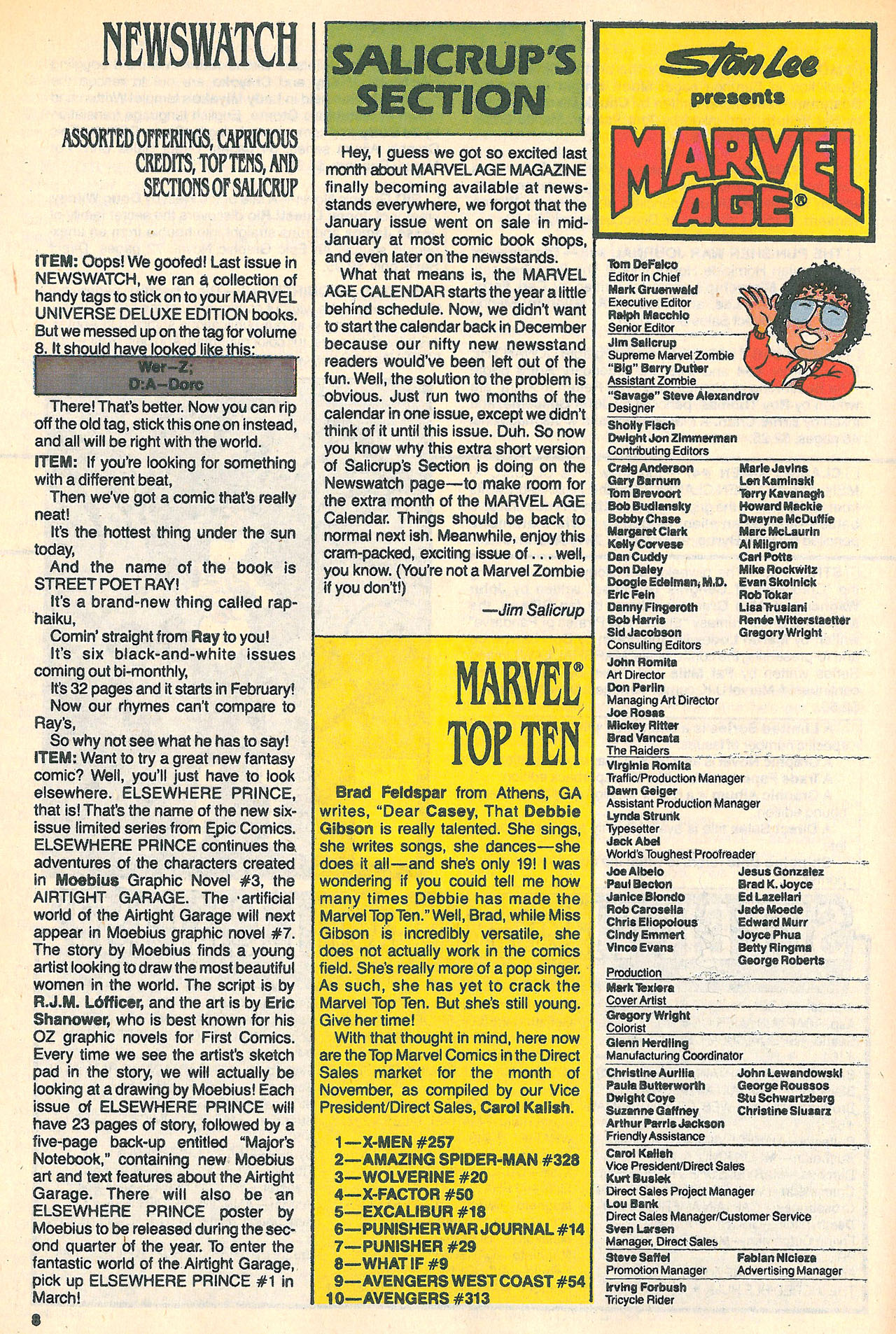 Read online Marvel Age comic -  Issue #87 - 10