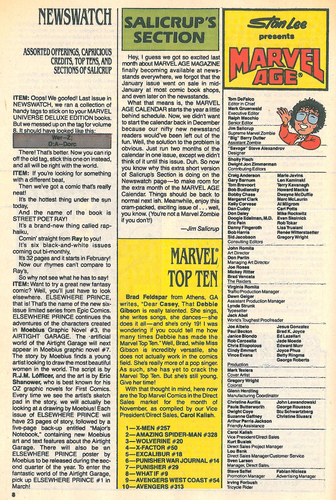 Marvel Age issue 87 - Page 10