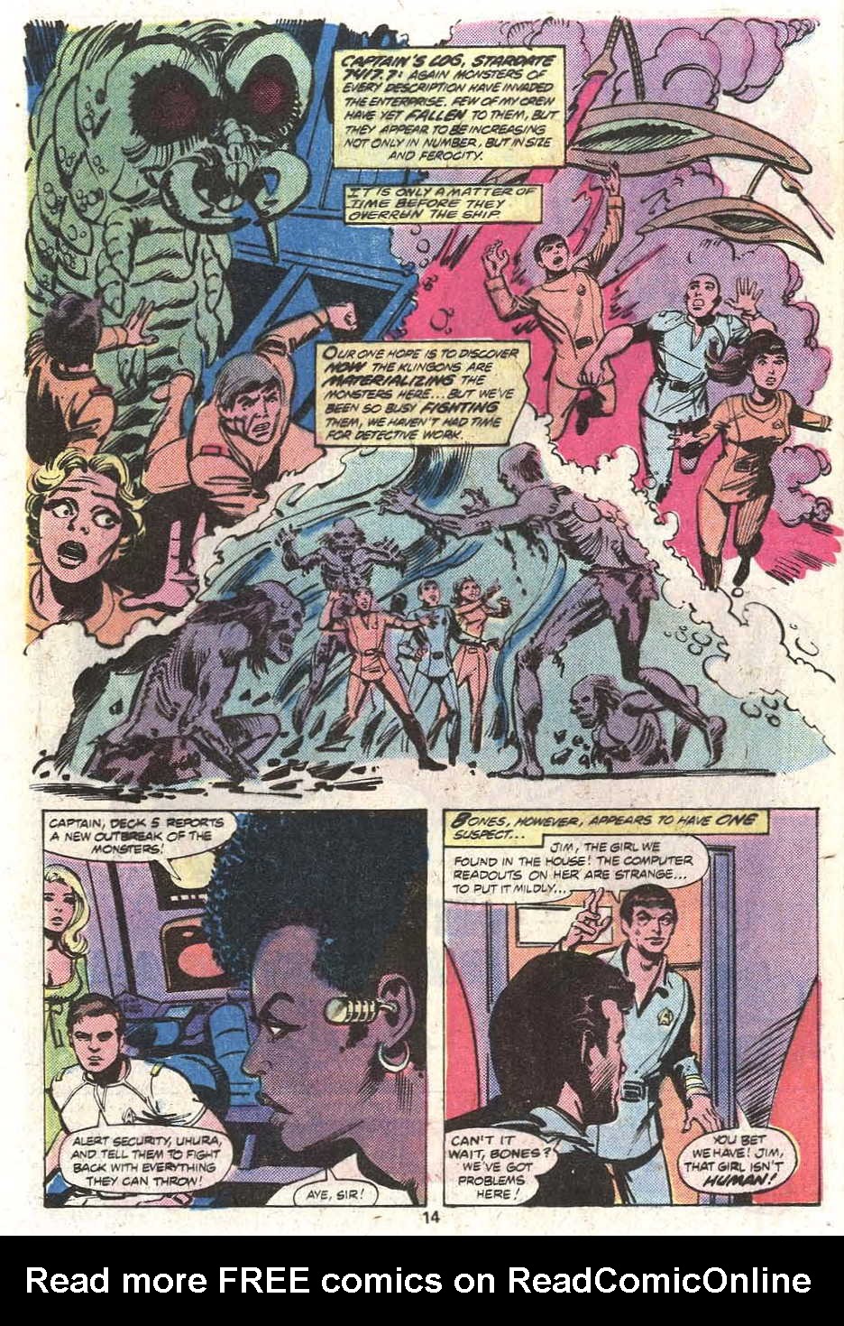 Read online Star Trek (1980) comic -  Issue #5 - 16