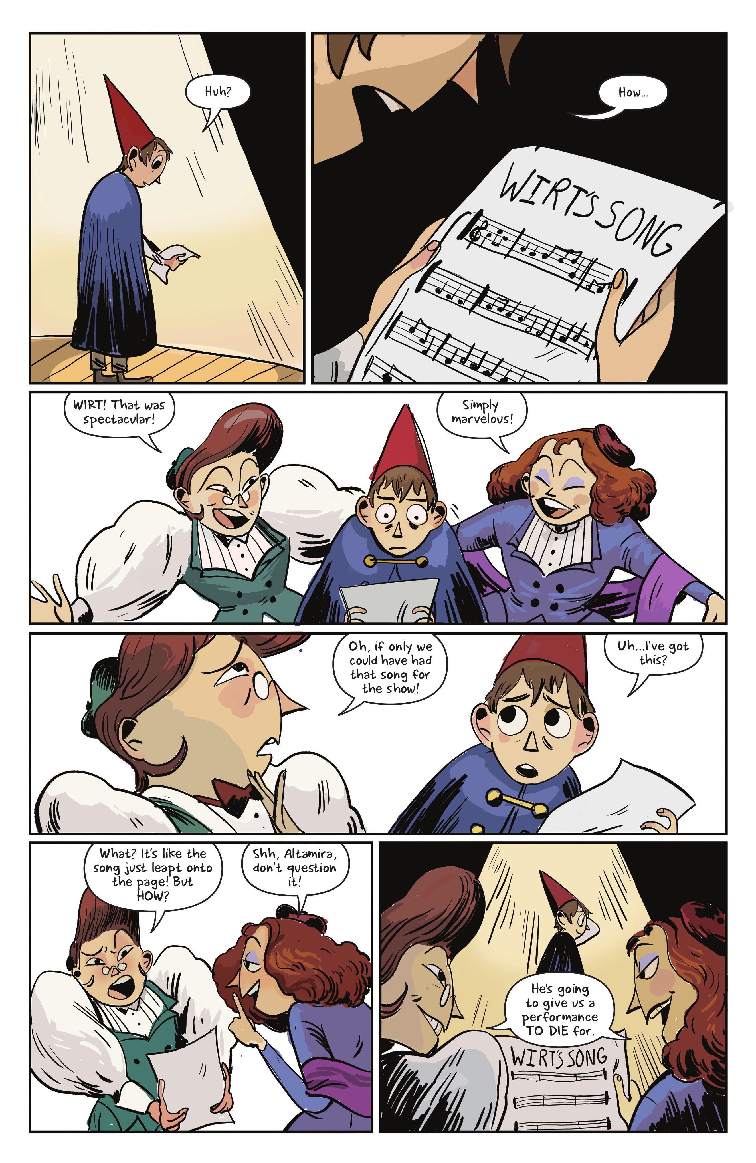 Read online Over the Garden Wall: Soulful Symphonies comic -  Issue # TPB - 44