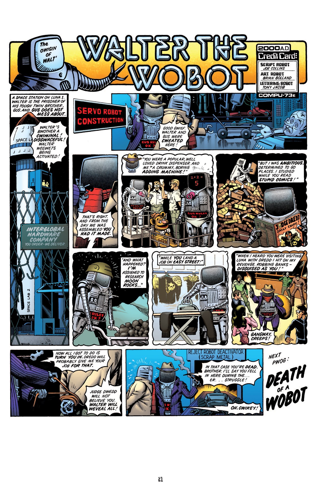 Read online Free Comic Book Day 2013: Judge Dredd Classics comic -  Issue # Full - 21