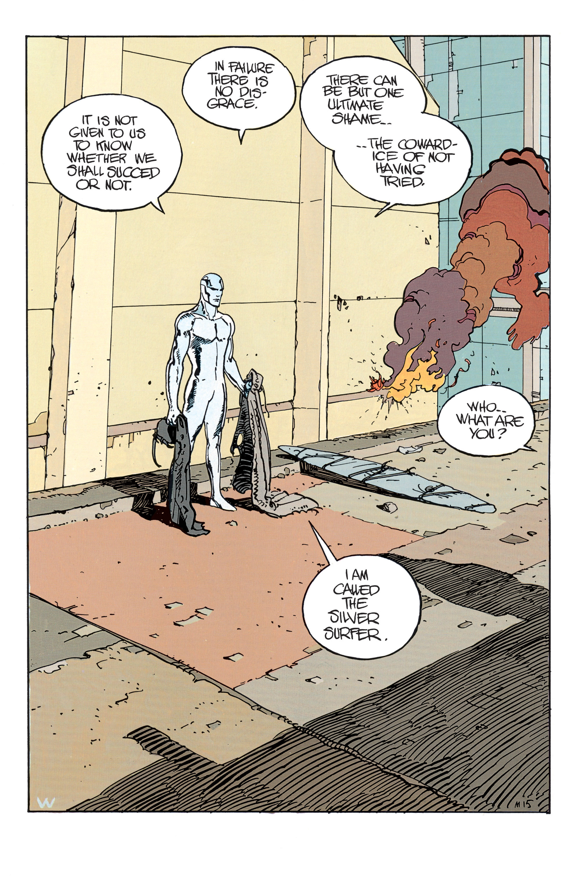 Read online Silver Surfer: Parable comic -  Issue # TPB - 20