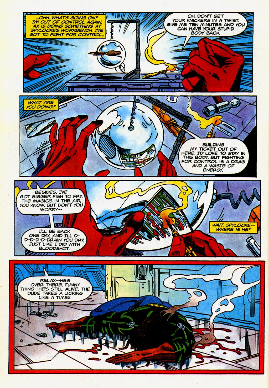 Read online Rai (1992) comic -  Issue #32 - 9