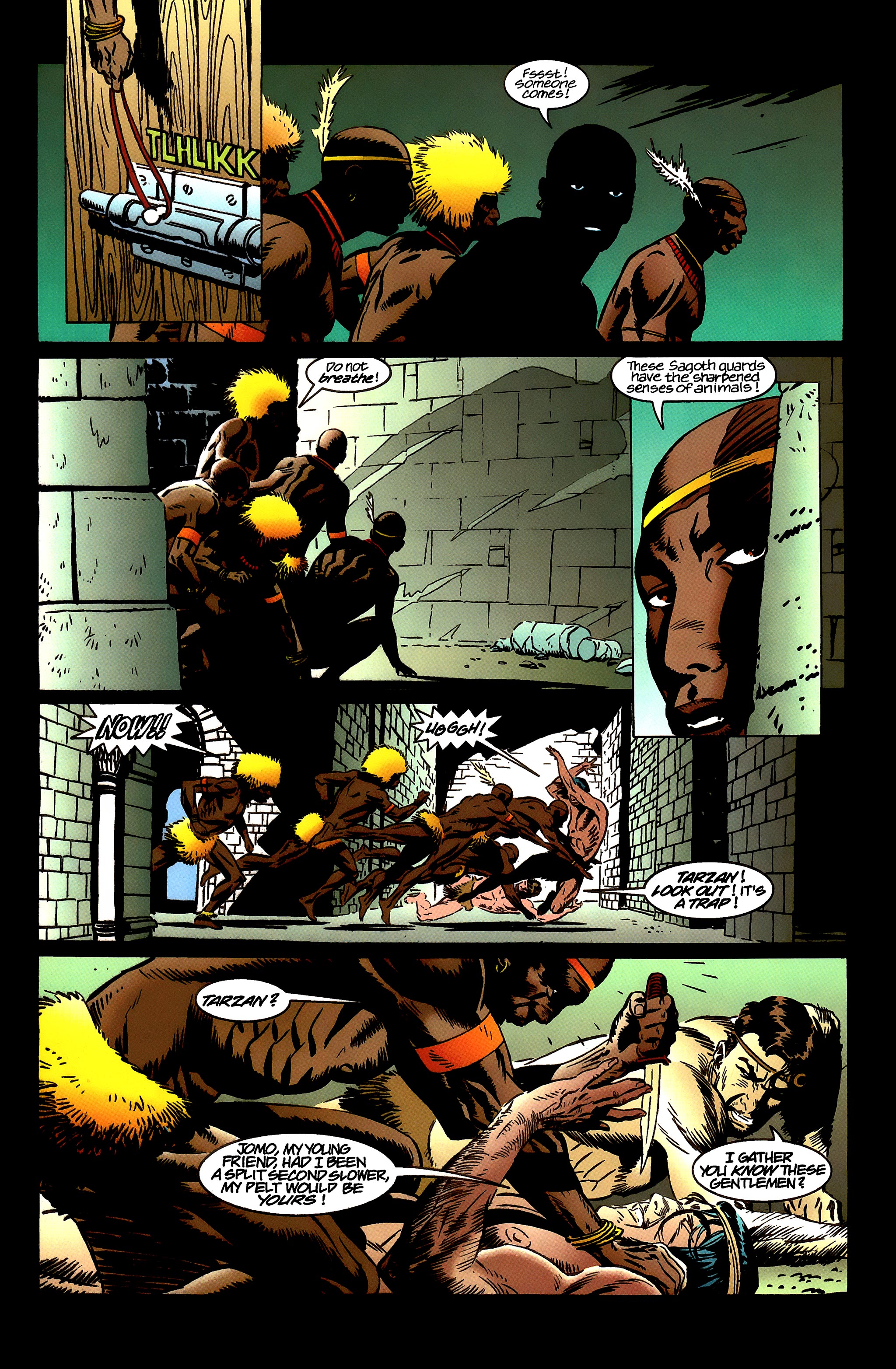 Read online Tarzan vs. Predator at the Earth's Core comic -  Issue #3 - 16