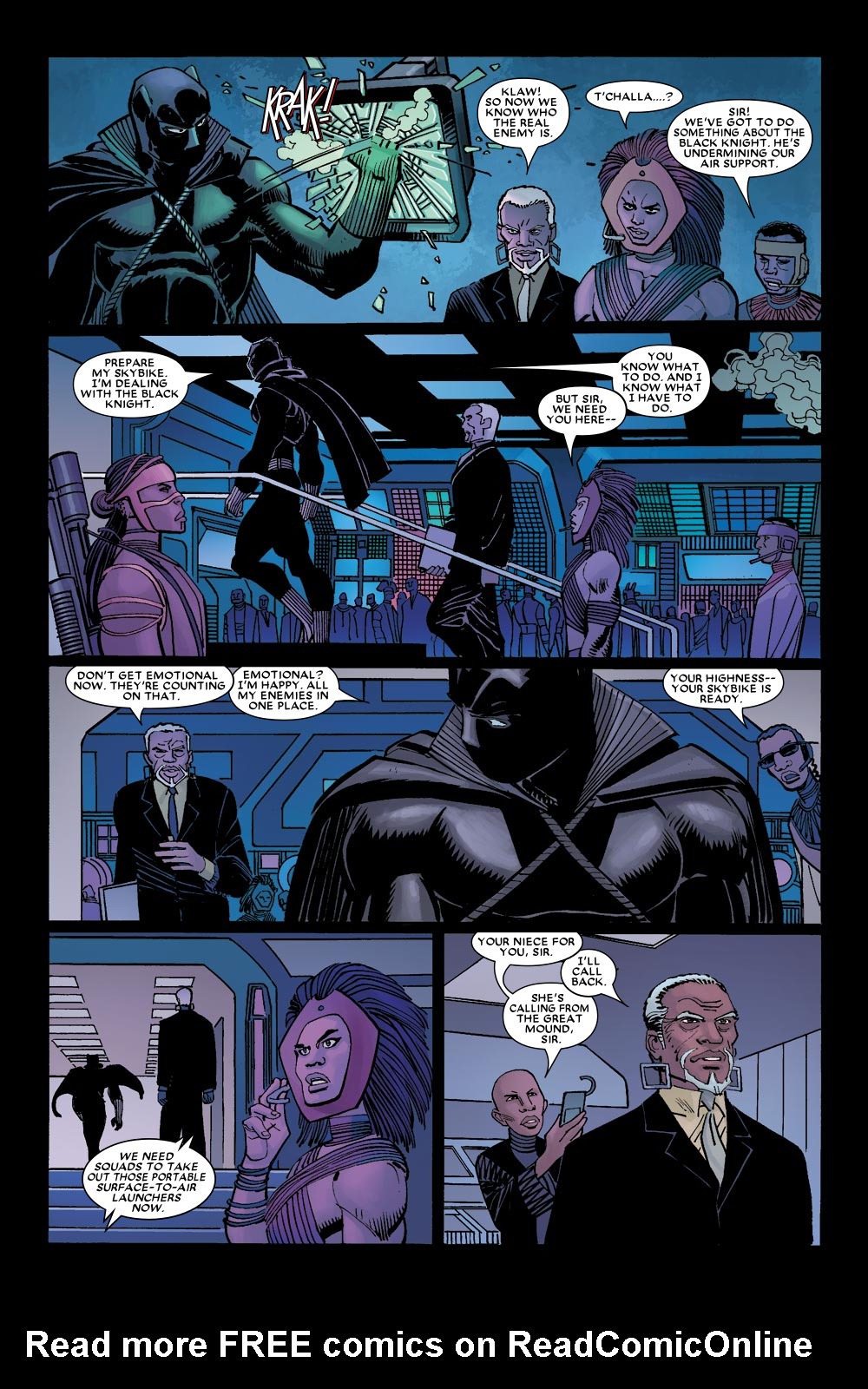 Read online Black Panther (2005) comic -  Issue #5 - 6