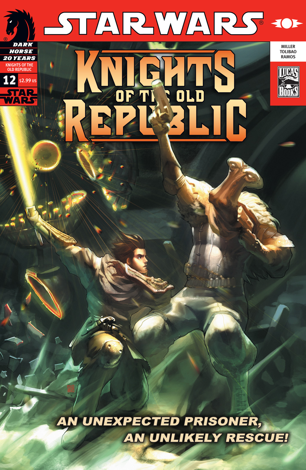 Read online Star Wars: Knights Of The Old Republic comic -  Issue #12 - 1