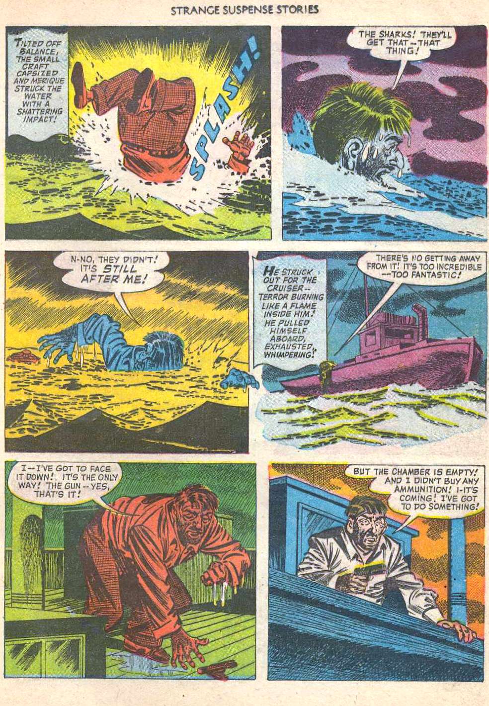 Read online Strange Suspense Stories (1952) comic -  Issue #3 - 21