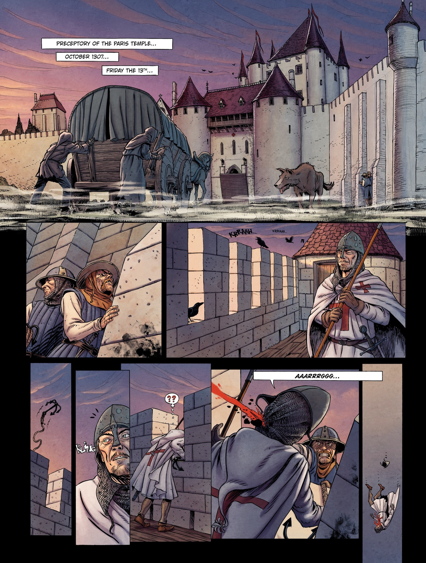 Read online The Last Templar comic -  Issue #2 - 3