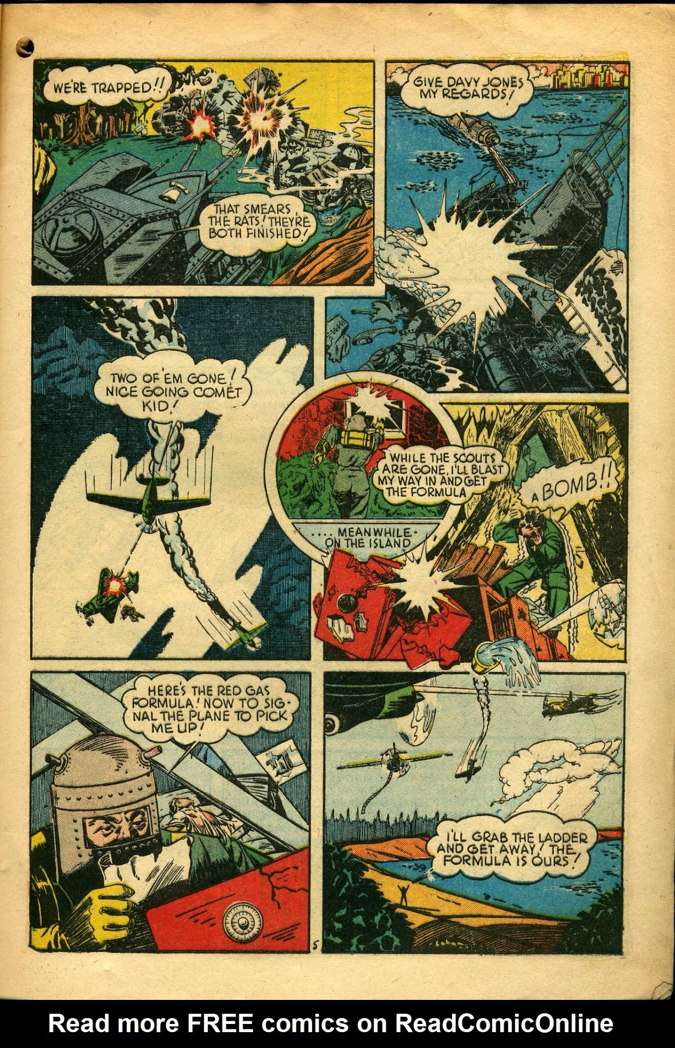 Read online Liberty Scouts Comics comic -  Issue #3 - 7